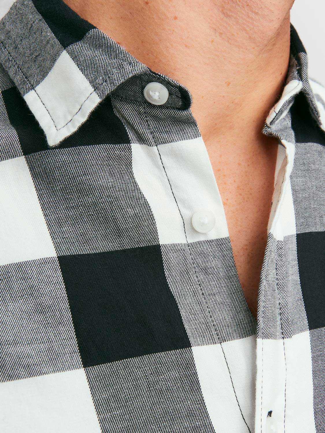 JACK & JONES Риза JJEGINGHAM TWILL SHIRT L/S NOOS