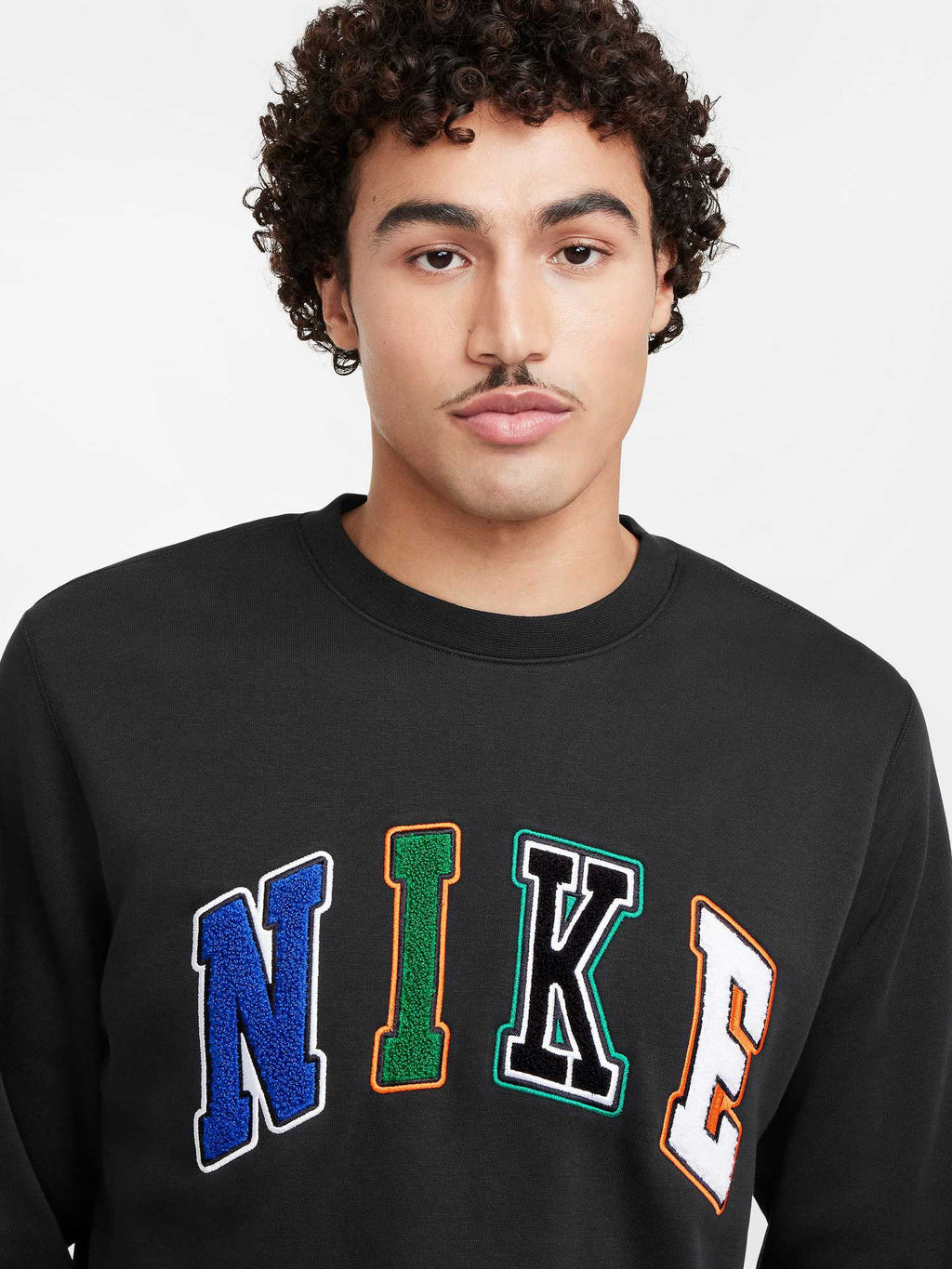 NIKE Блуза M NK CLUB BB CREW LETTERS