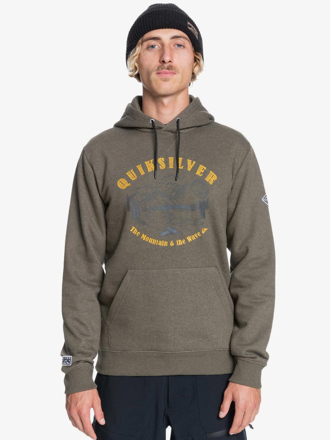 QUIKSILVER Суитшърт BIG LOGO SNOW HOODIE