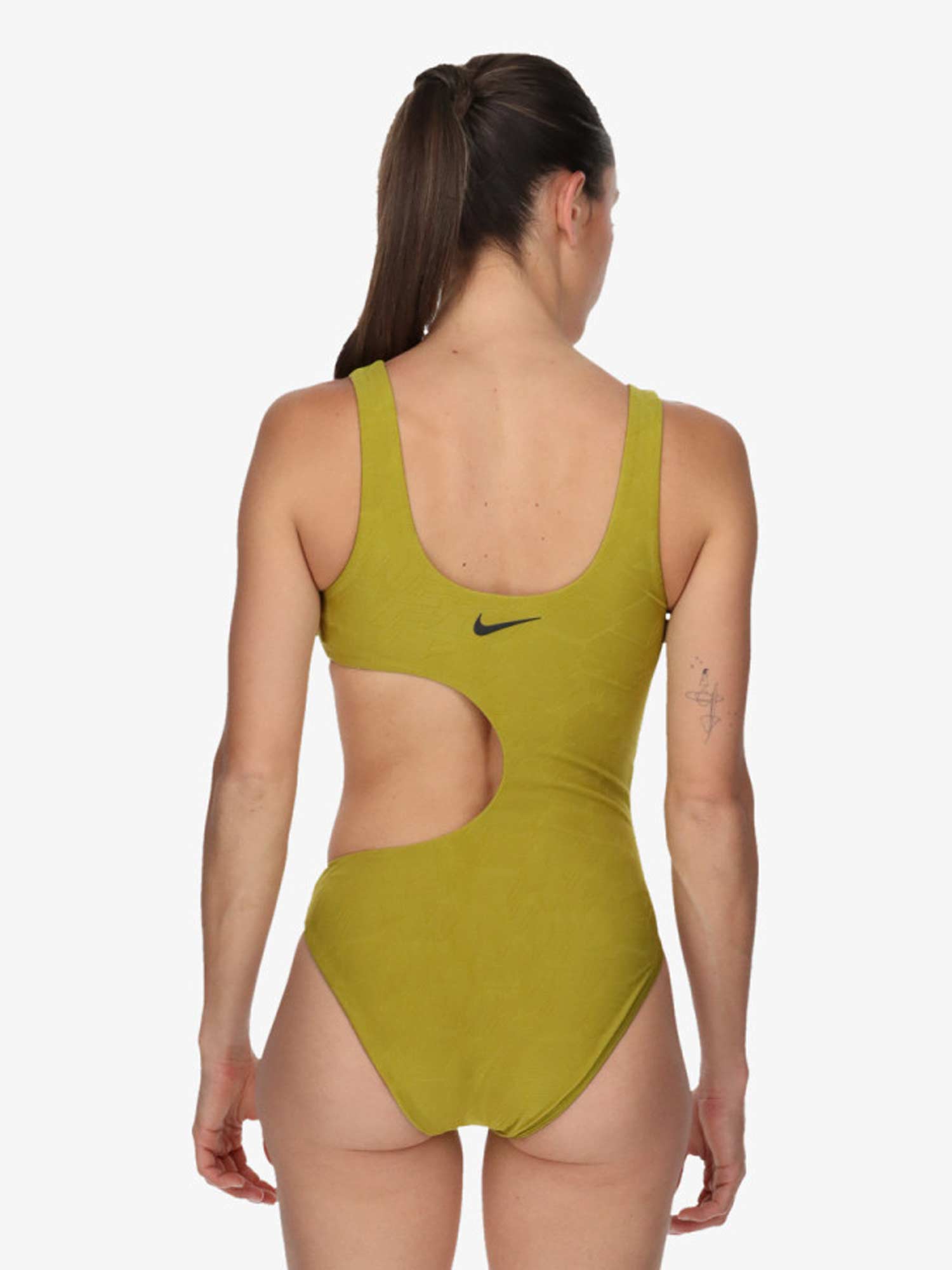 NIKE SWIM Цял бански BLOCK TEXTURE