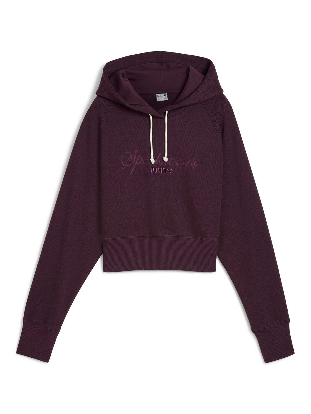 PUMA Суитшърт CLASSICS+ Relaxed Cropped Hoodie