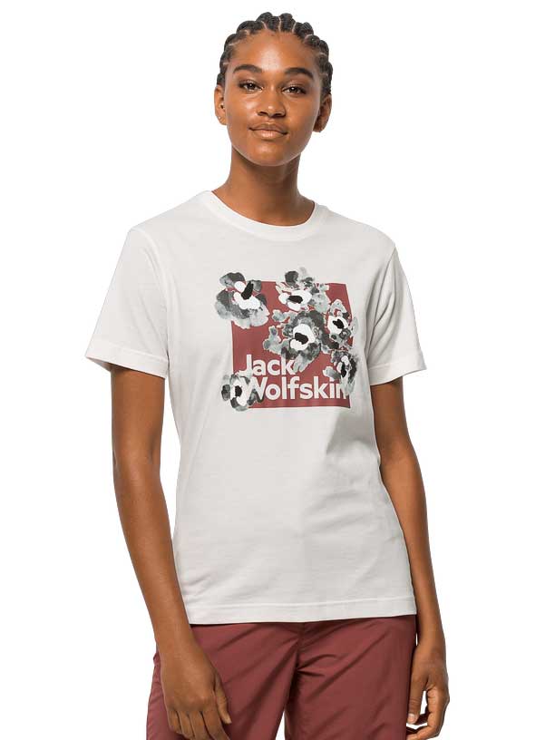 JACK WOLFSKIN Тениска FLORELL BOX T W
