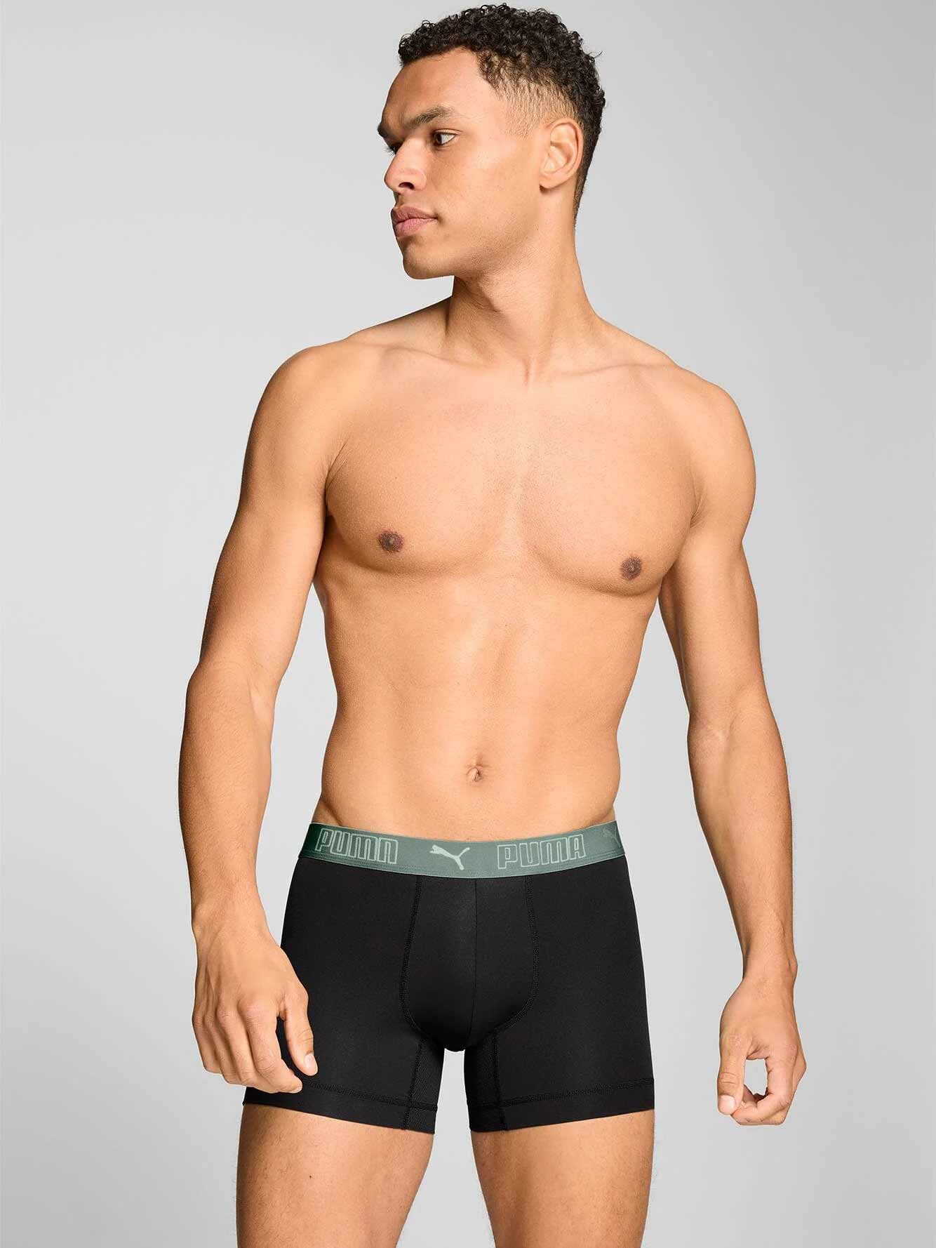 PUMA Бельо SPORT MICROFIBER BOXERS 2P