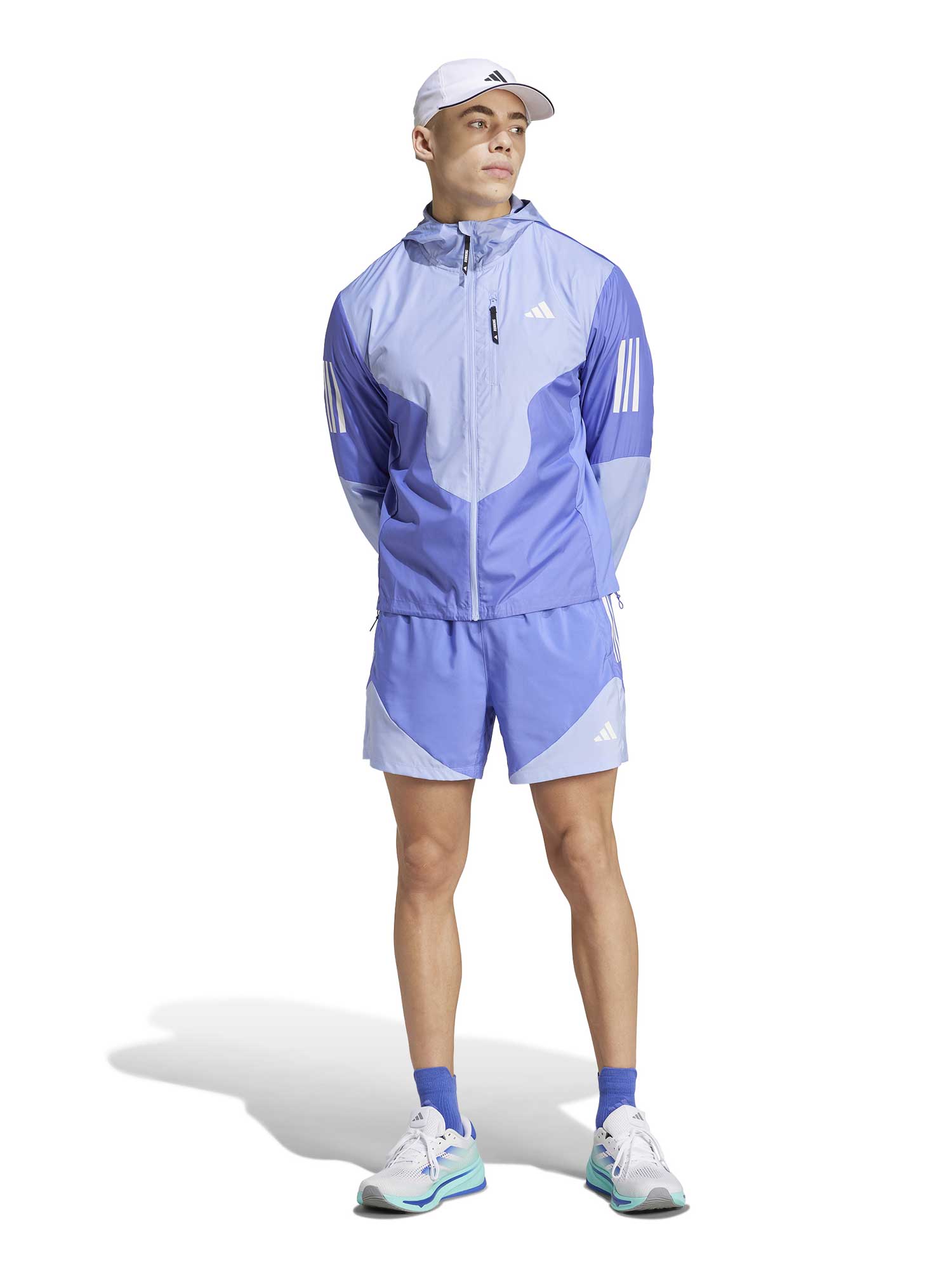 ADIDAS PERFORMANCE Къси панталони Own the Run Base AEROREADY Shorts