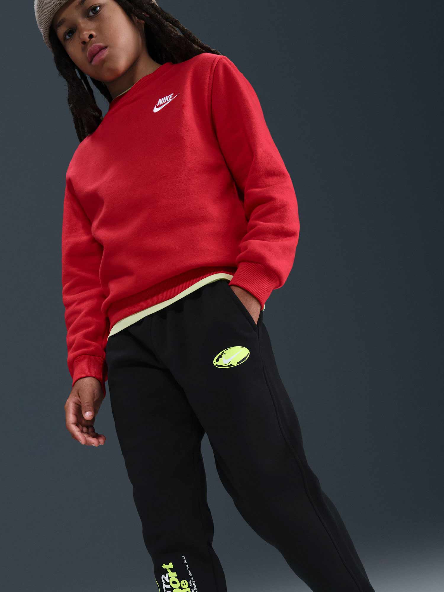 NIKE Спортно долнище K NSW CLUB FLC JGGR OC