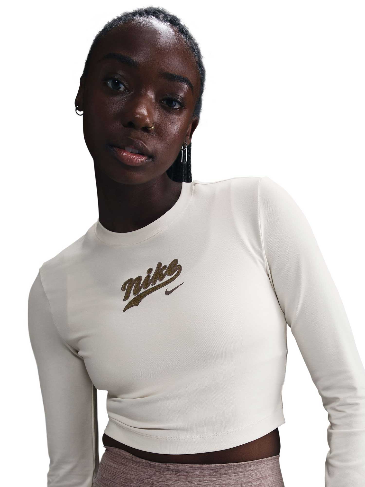 NIKE Блуза W NSW LS MD CRP TOP TRND