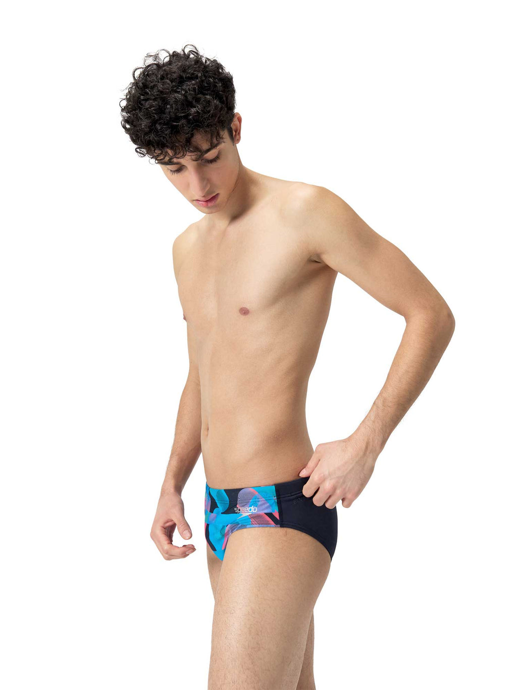 SPEEDO Бански MENS ALLOVER DIGITAL 7CM BRIEF
