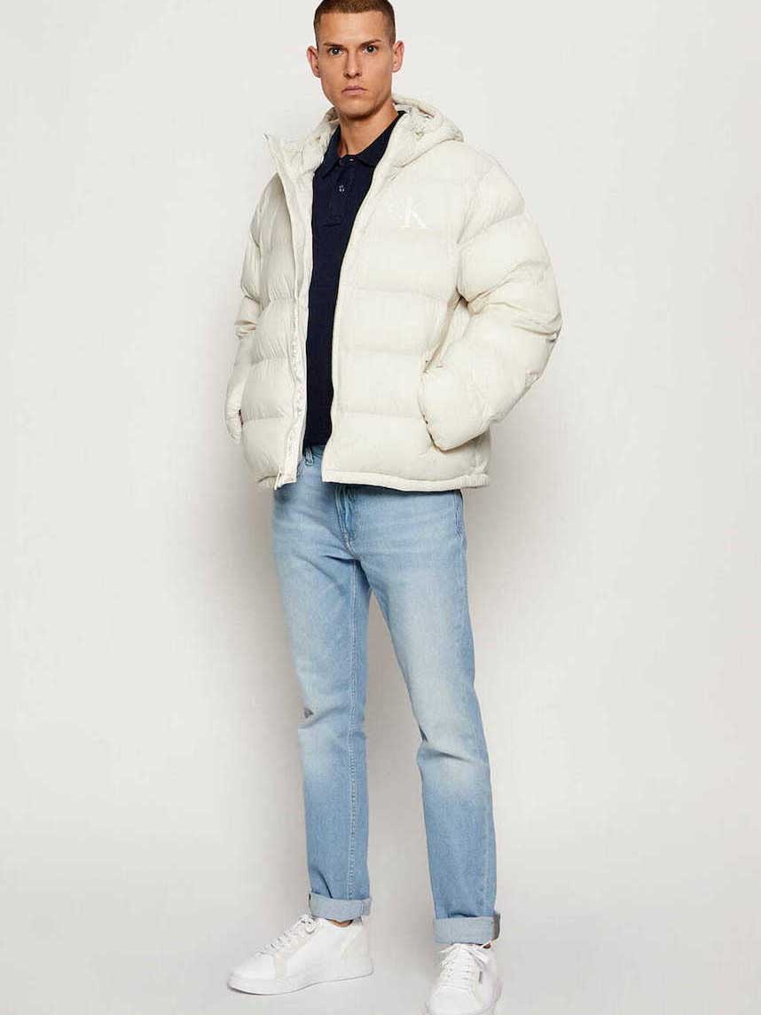 Calvin Klein Jeans Яке LS NYLON MONOGRAM PUFFER JKT