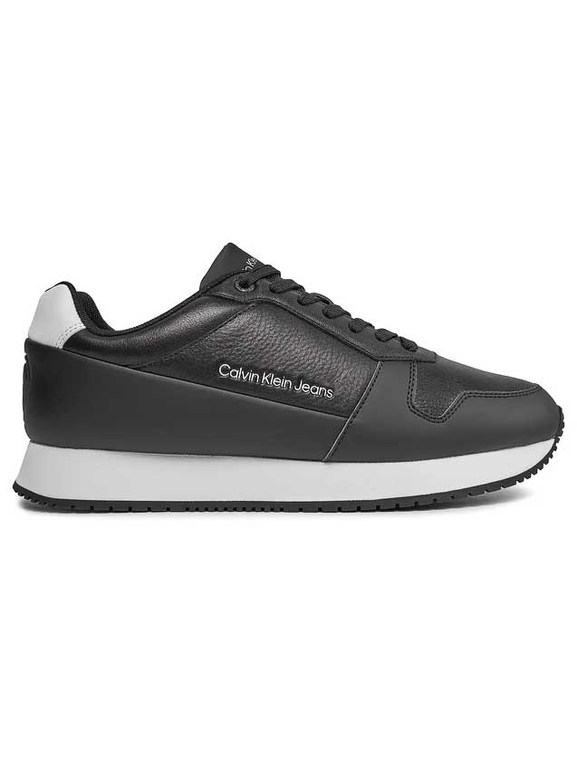 Calvin Klein Jeans Обувки RETRO RUNNER LOW LTH IN SAT