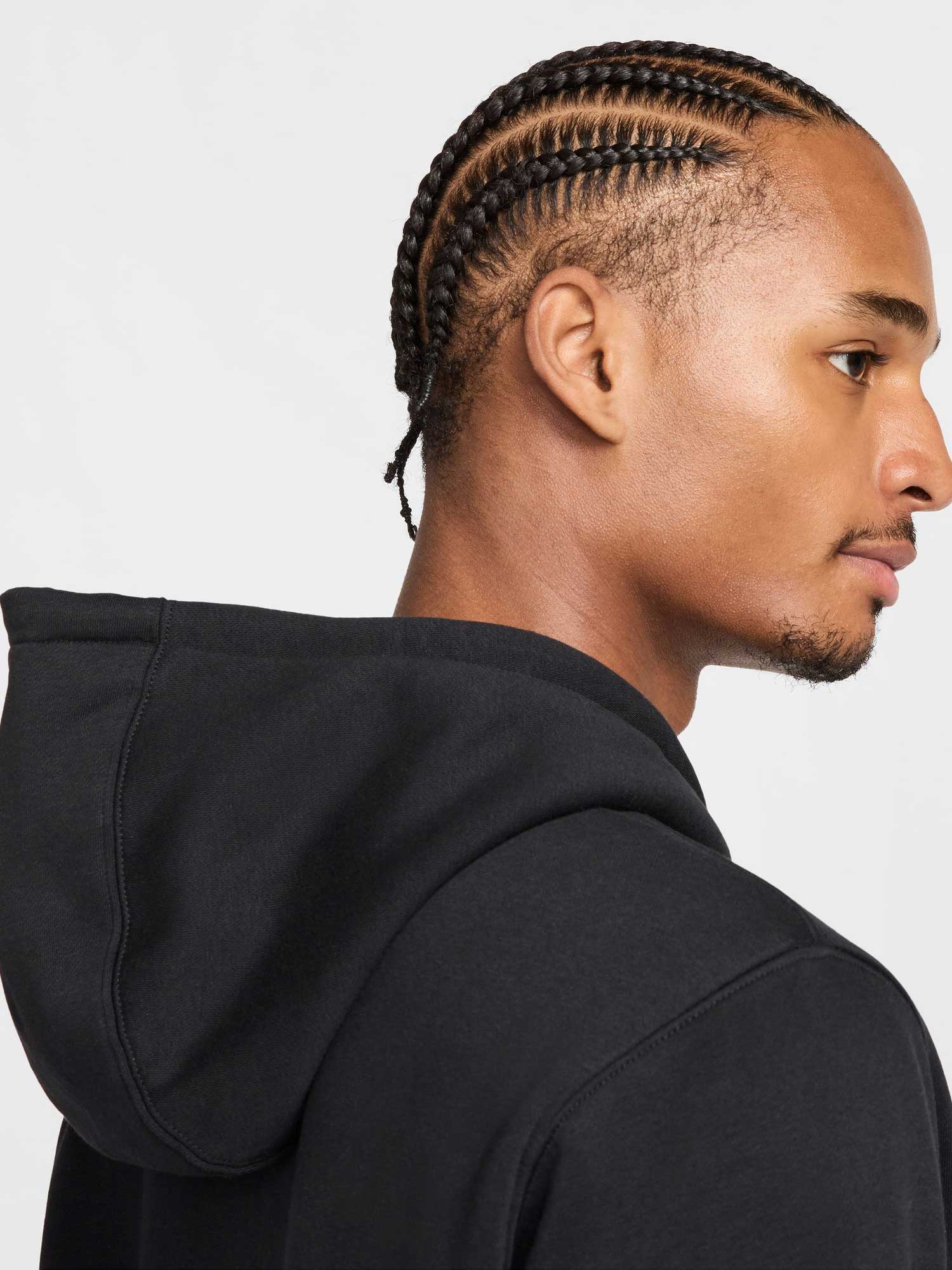 NIKE Суитшърт M NK CLUB BB FZ HOODIE