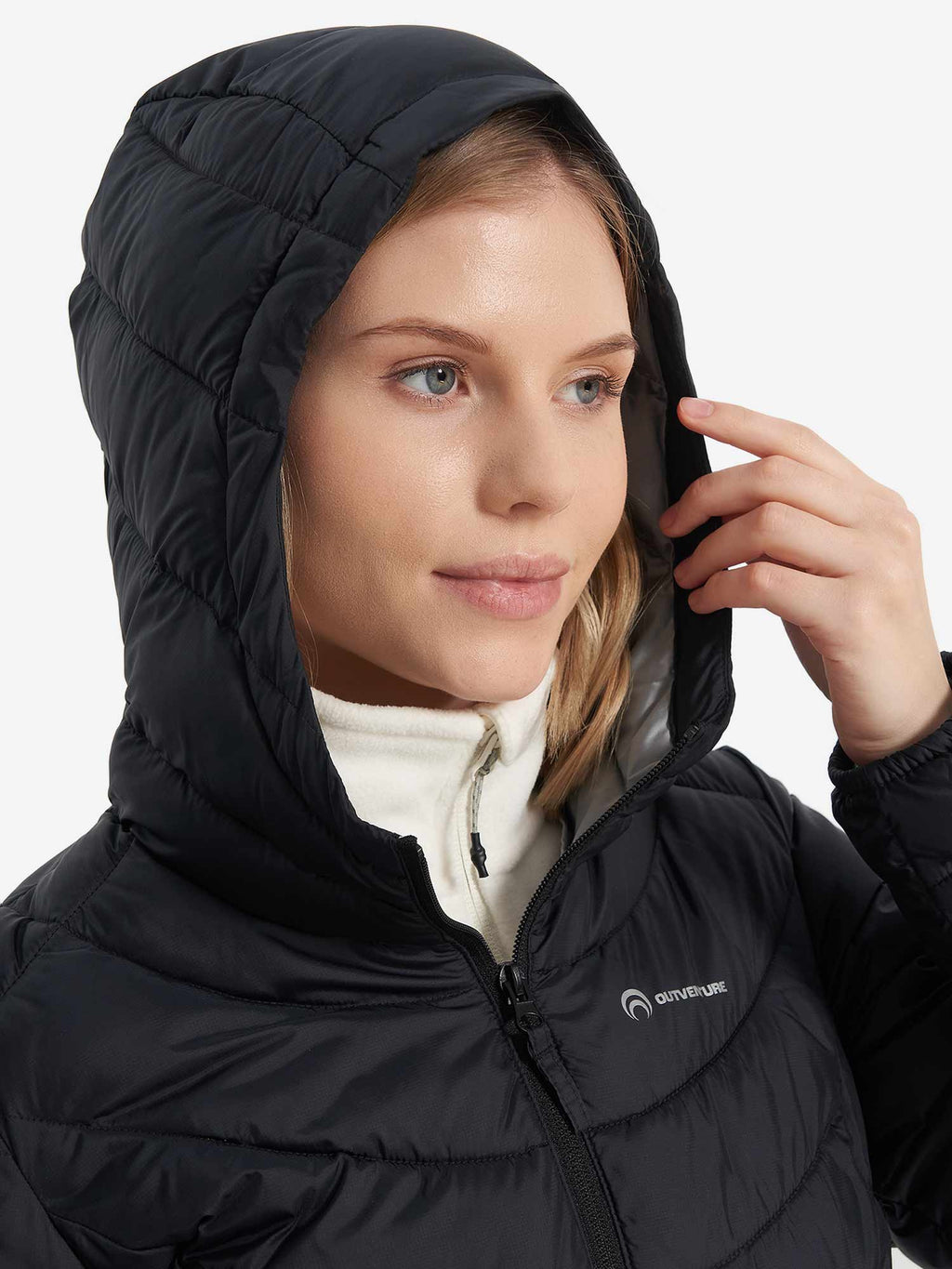 OUTVENTURE Яке Lighweight Women's Long Fake Down Jacket