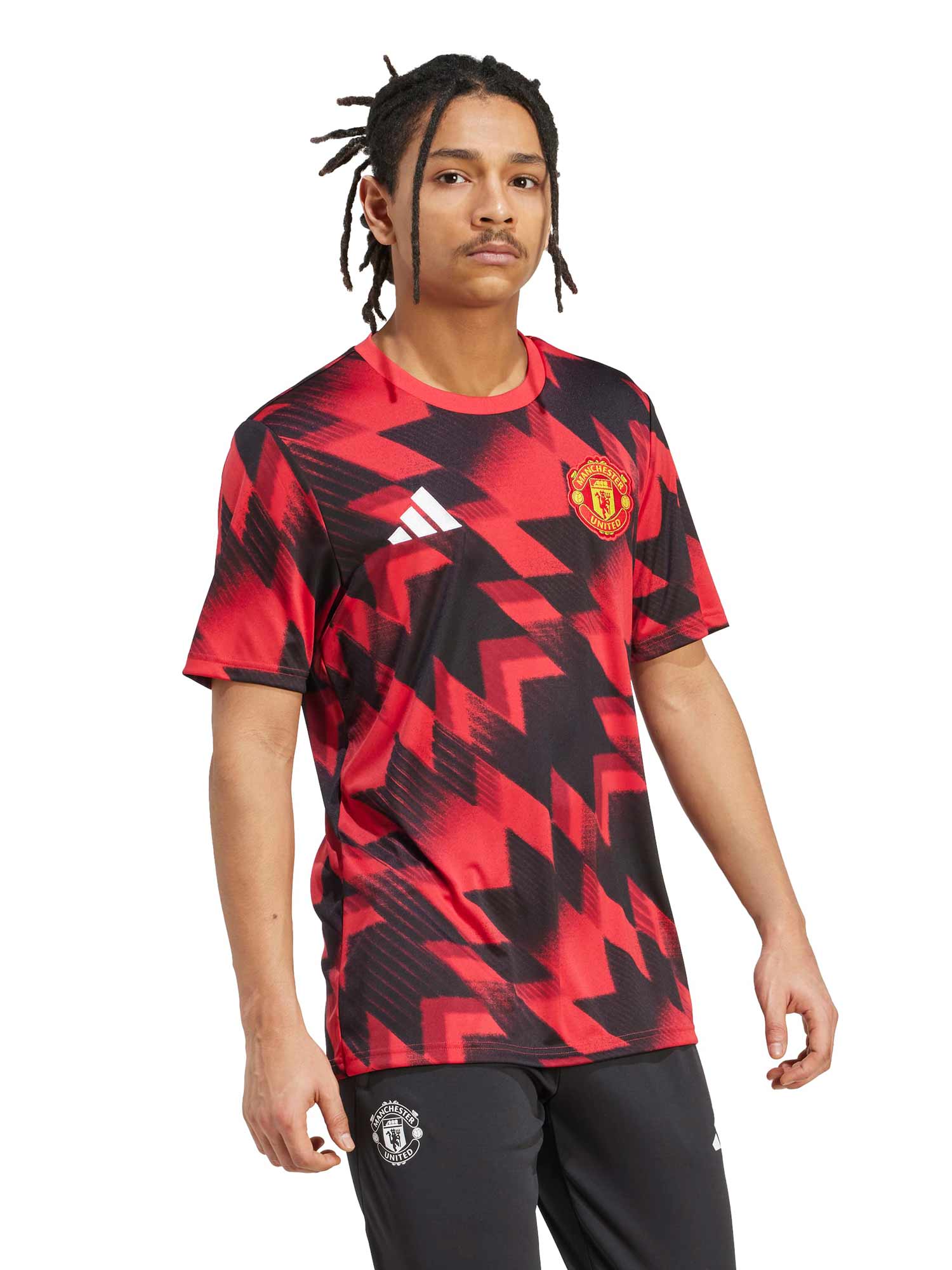 ADIDAS PERFORMANCE Тениска Manchester United 25\/26 Pre-Match Jersey