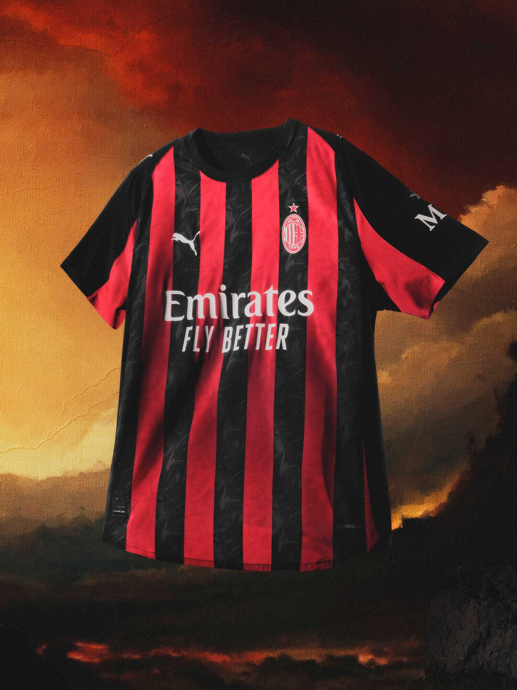 PUMA Тениска ACM Home Jersey Replica Jr