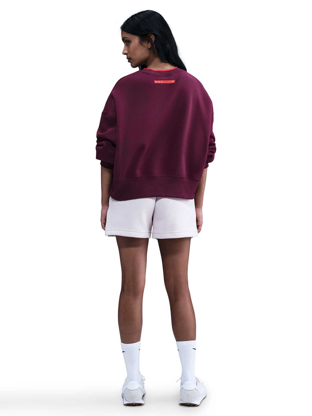 NIKE Блуза W NSW PHNX FLC CREW GLS