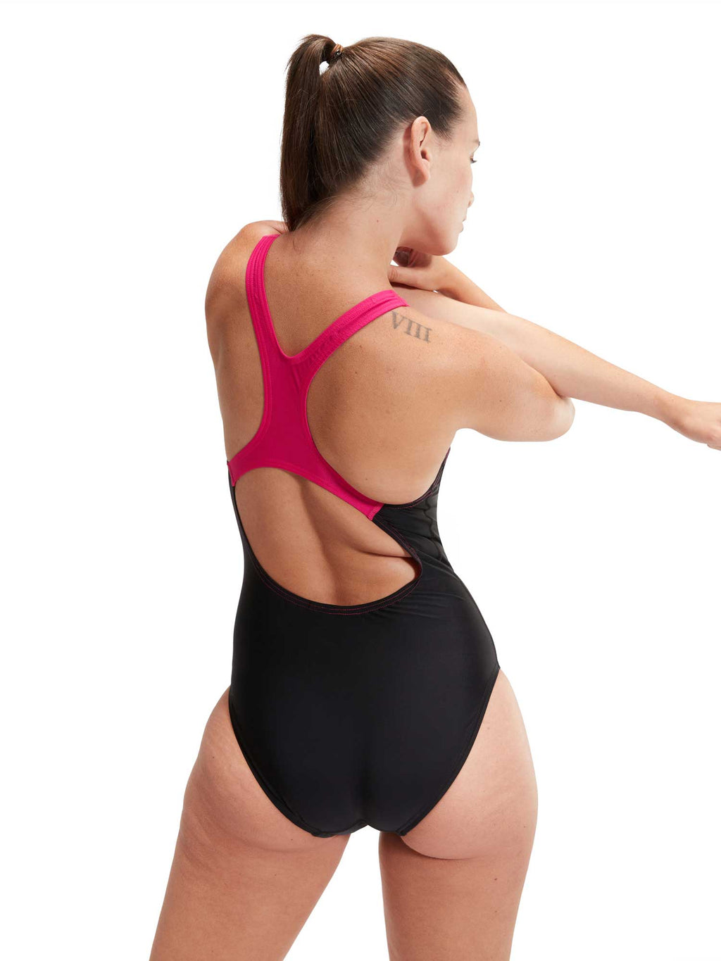 SPEEDO Цял бански MEDLEY LOGO MEDALIST AF