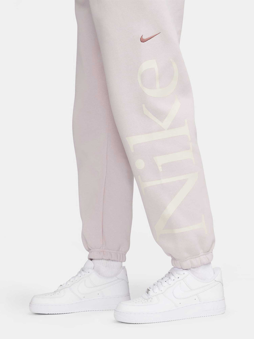 NIKE Спортно долнище W NSW PHNX FLC OS LOGO SWTPNT