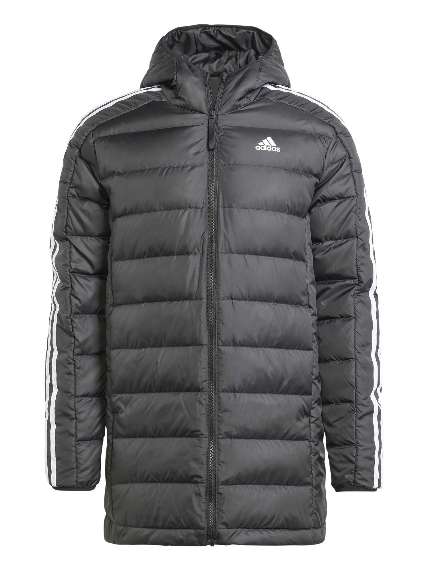 ADIDAS SPORTSWEAR Яке Essentials 3-Stripes Light Down Hooded Parka