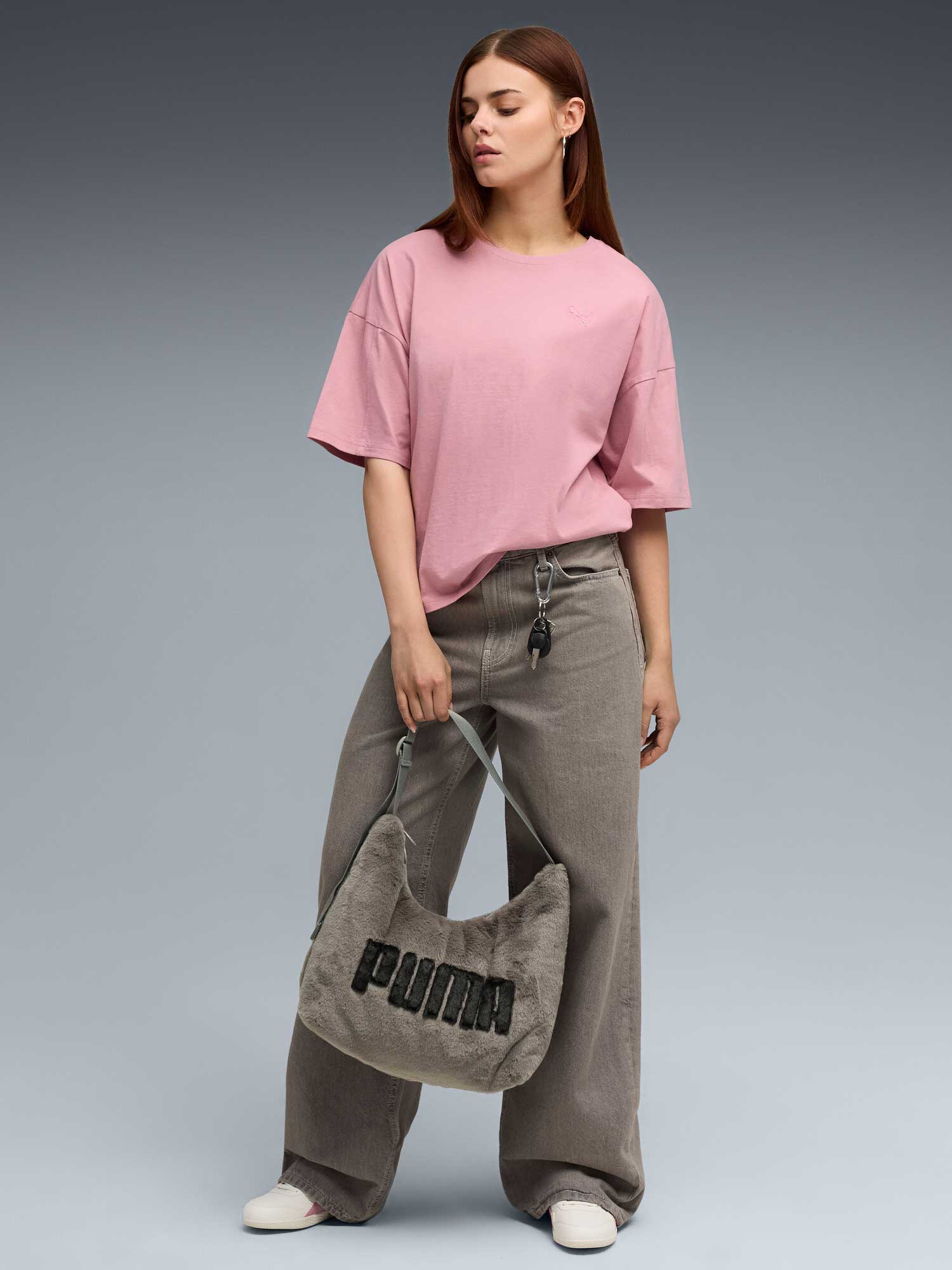 PUMA Тениска HER Oversized Tee
