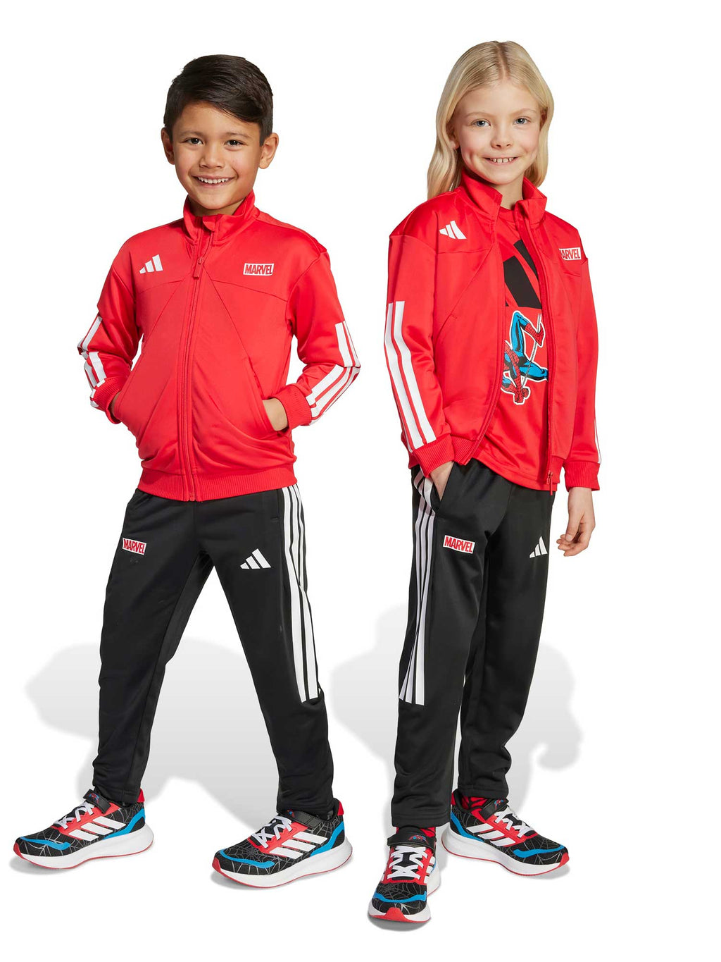 ADIDAS SPORTSWEAR Спортен екип Marvel Spider-Man Tracksuit Kids