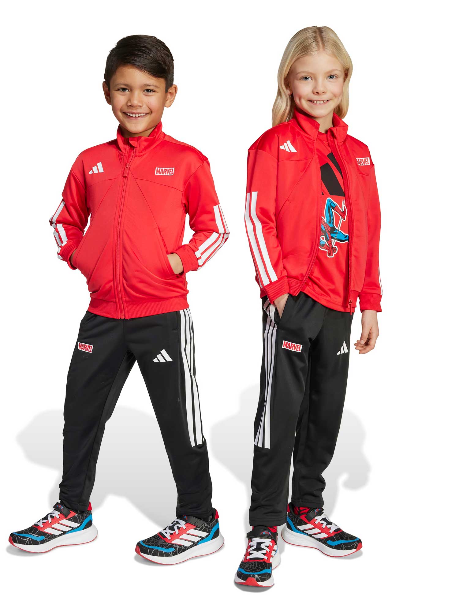 ADIDAS SPORTSWEAR Спортен екип Marvel Spider-Man Tracksuit Kids