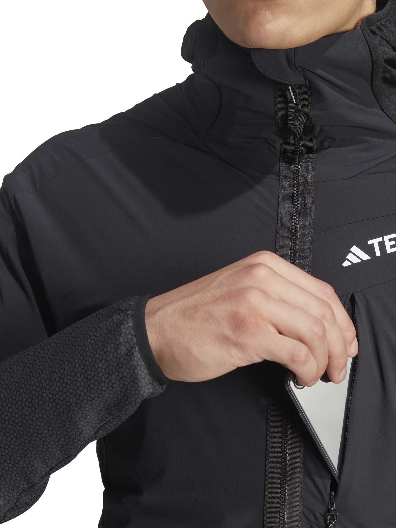ADIDAS PERFORMANCE Ветровка Terrex Techrock Hooded Wind Fleece