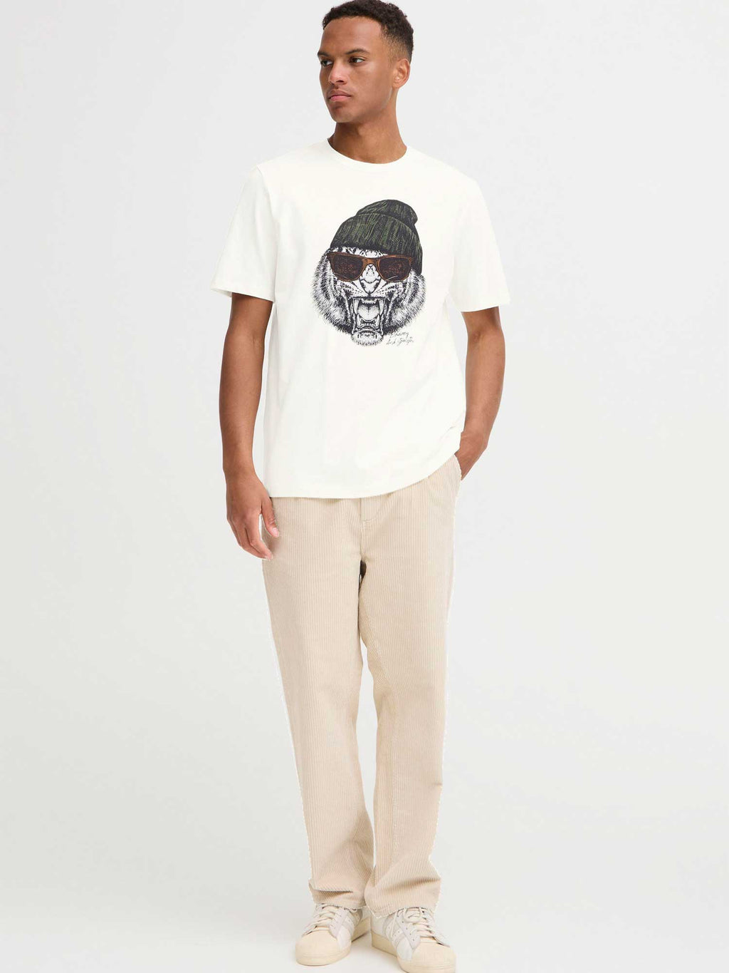 BLEND Тениска BHIVIK FUNNY GRAPH S/S TEE