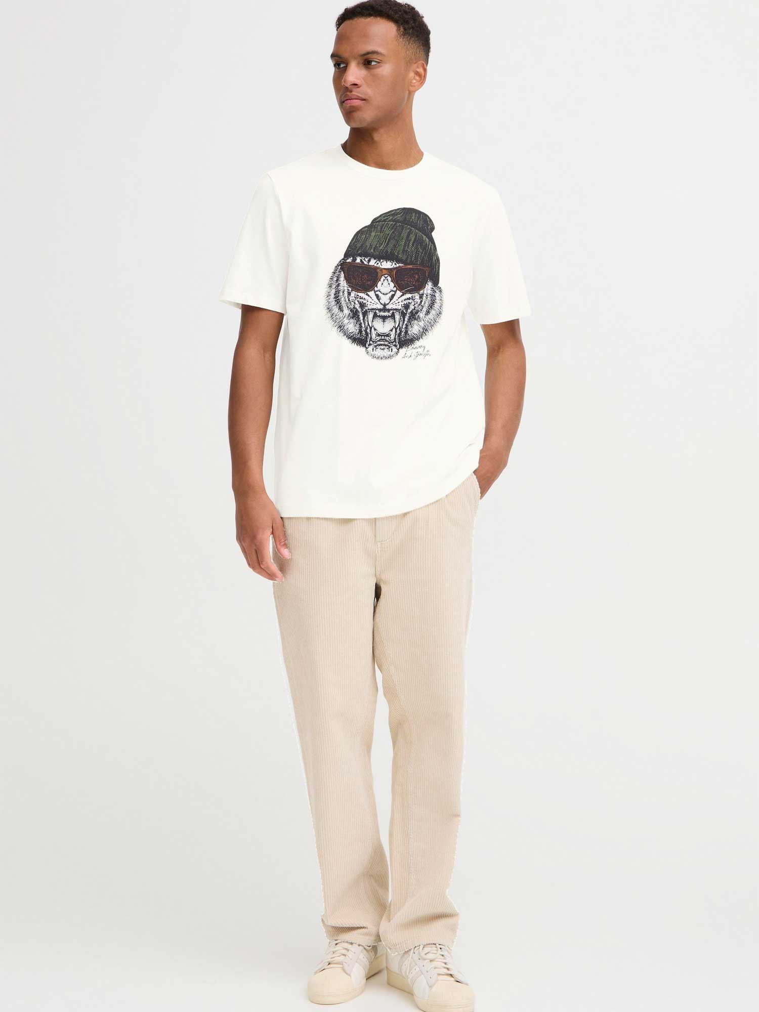 BLEND Тениска BHIVIK FUNNY GRAPH S/S TEE