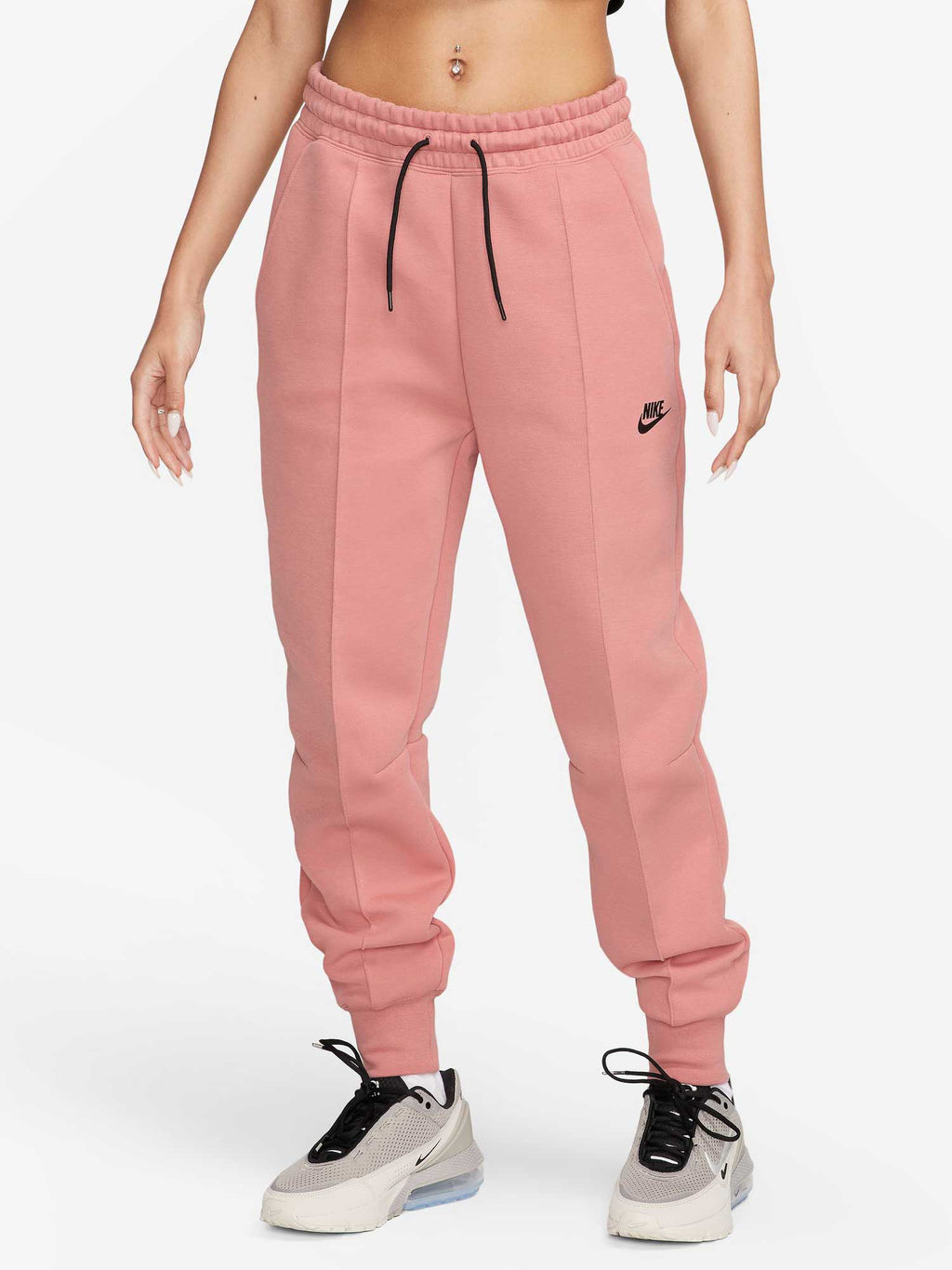 NIKE Спортно долнище W NSW TCH FLC MR JGGR