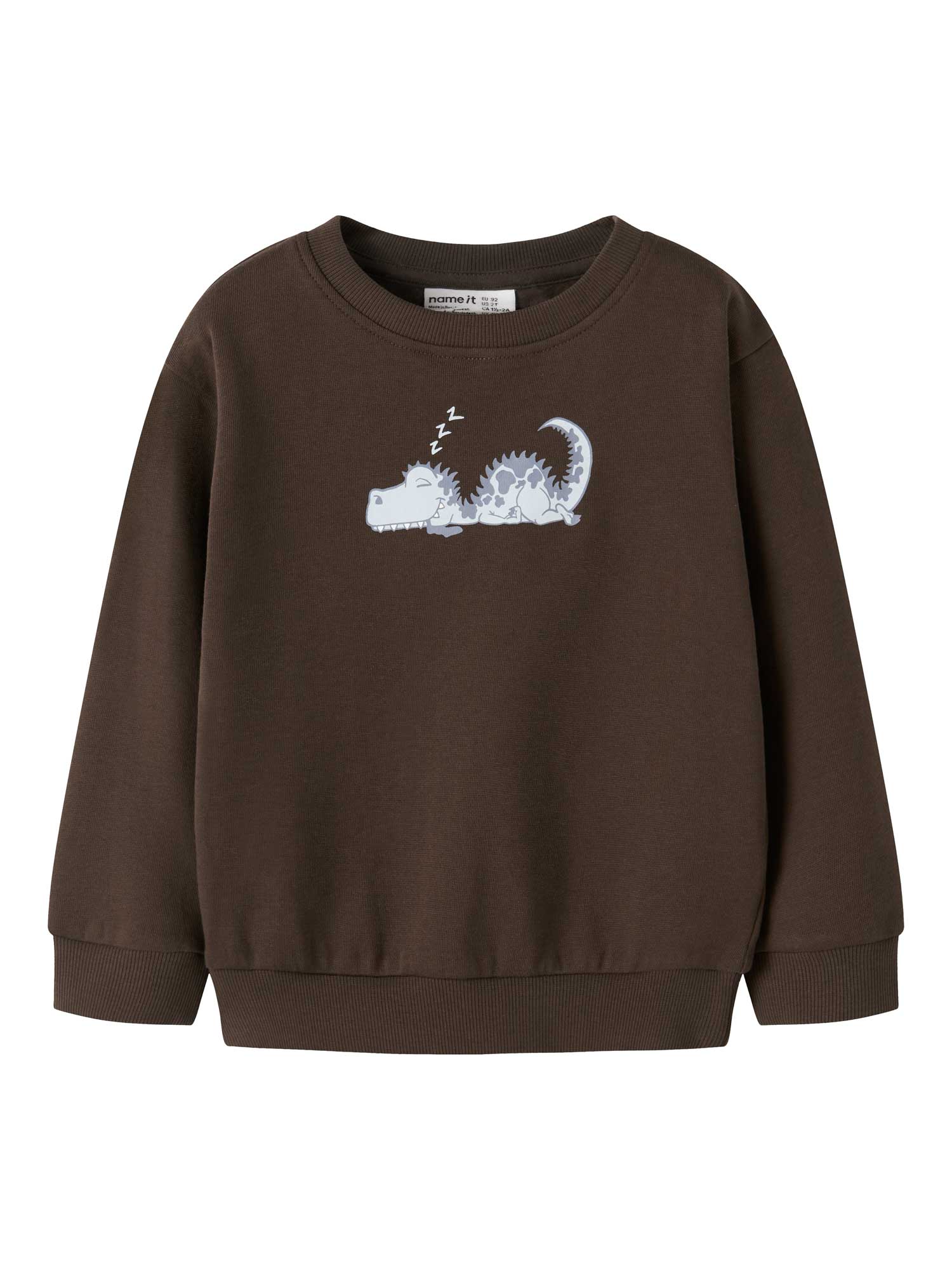 NAME IT Блуза NMMVILDAR LS NREG SWEAT BRU