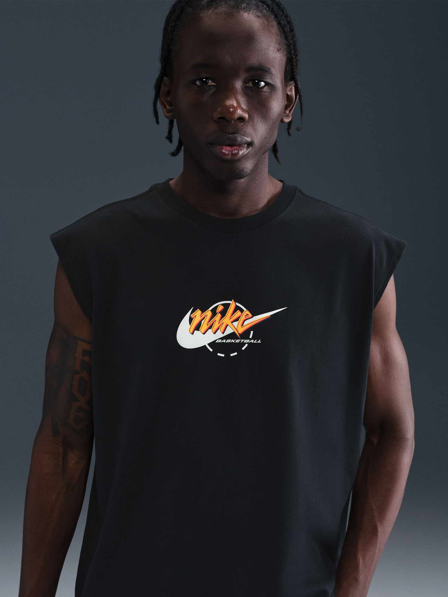 NIKE Потник M NK TEE SL M90 OC MOTO 1 LSE