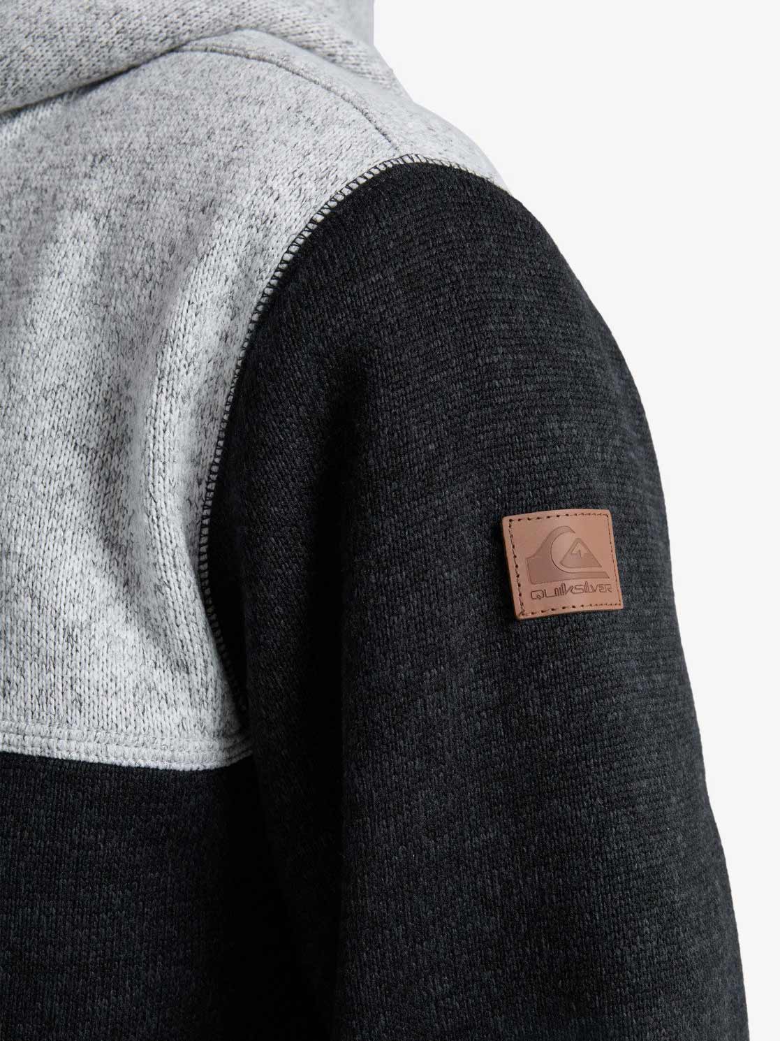 QUIKSILVER Суитшърт KELLER BLOCK ZIP