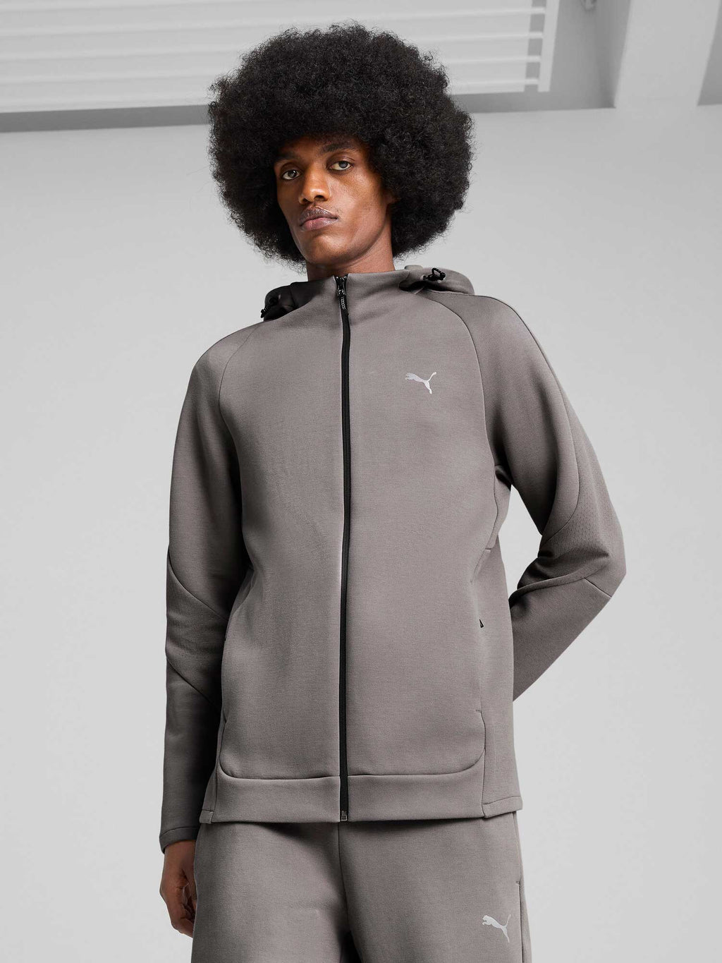 PUMA Суитшърт EVOSTRIPE Full-Zip Hoodie DK