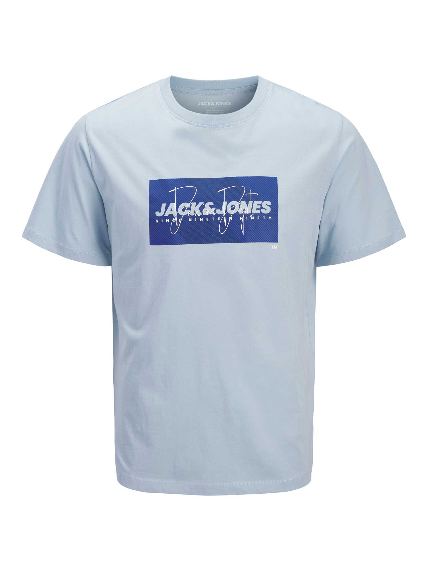 JACK & JONES Тениска JJCOLE PRINT TEE SS CREW NECK