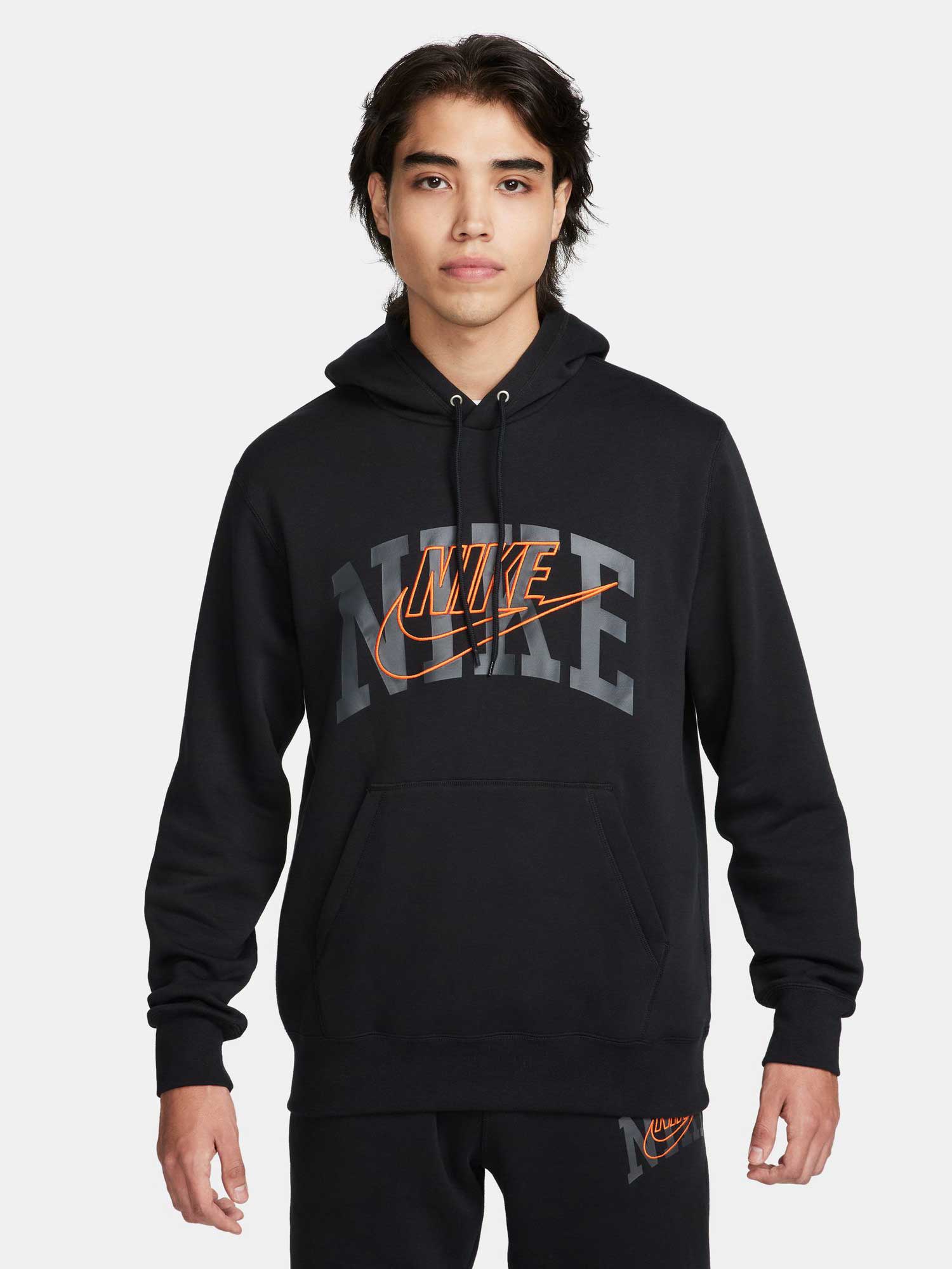 NIKE Суитшърт M NK CLUB BB PO HDY ARCH GX