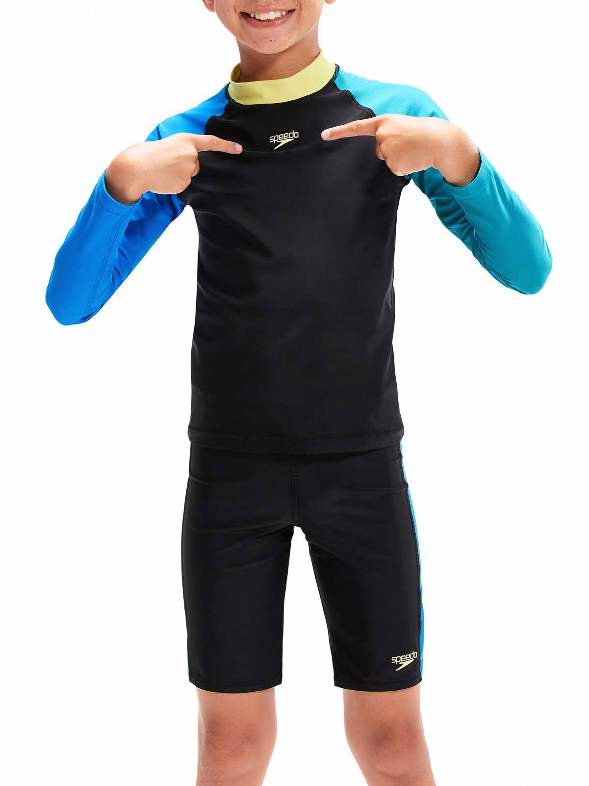 SPEEDO Бански BOYS PLASTISOL PLACEMENT AQUASHORT