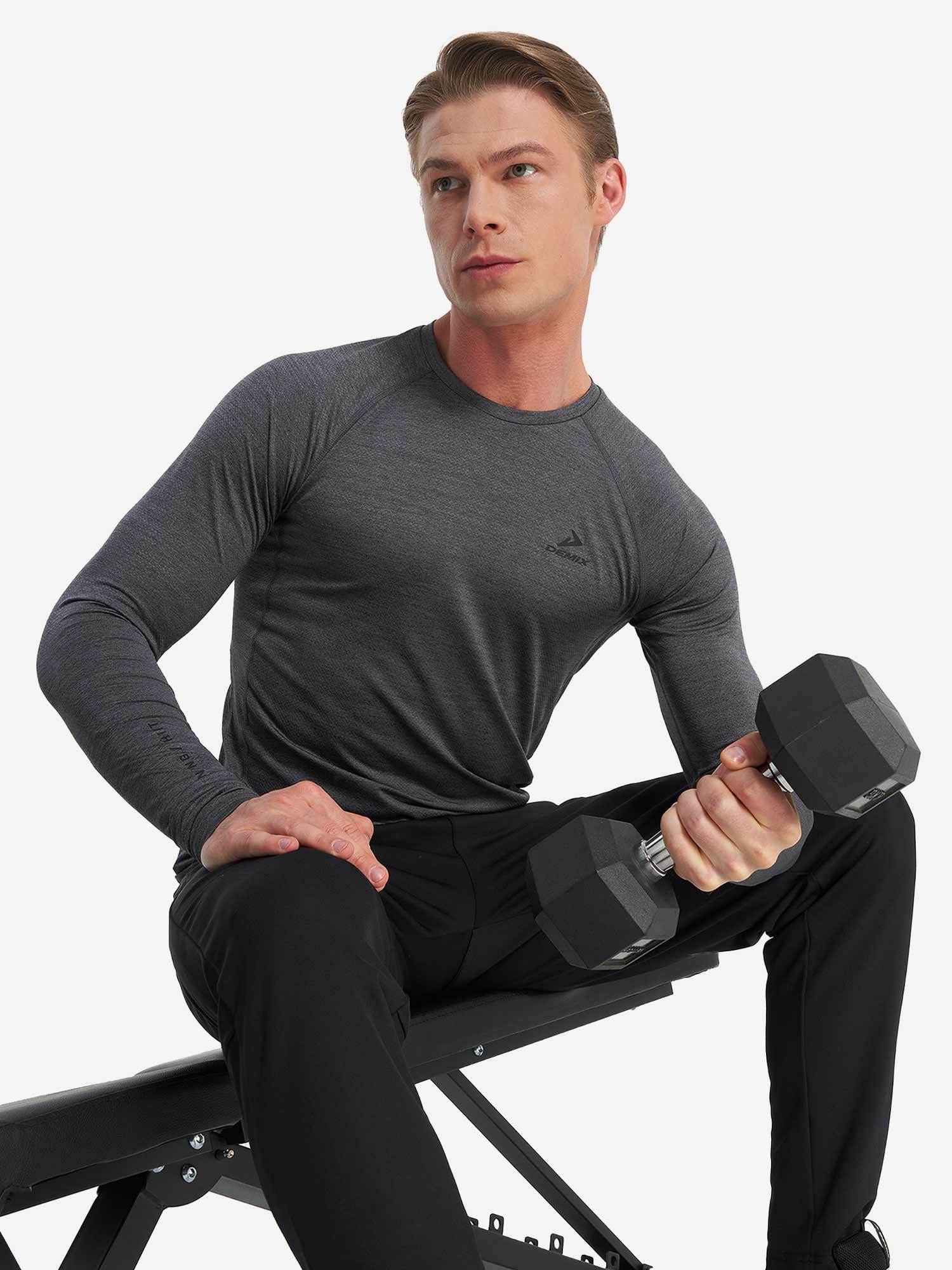 DEMIX Блуза M D Training HIIT T-shirt long sleeve