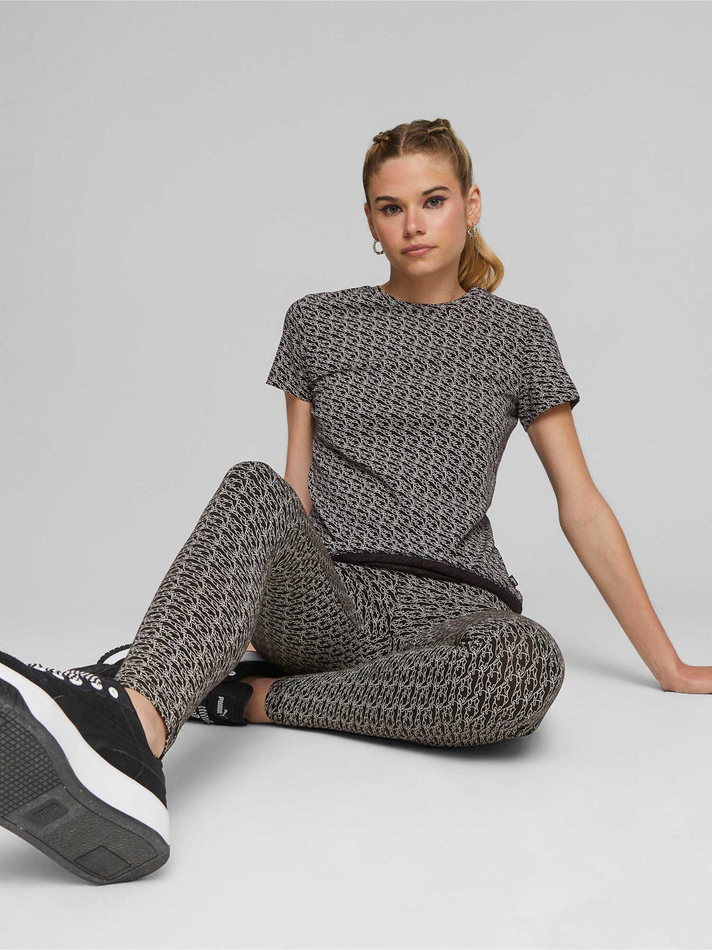 PUMA Тениска ESS+ LOGO LAB AOP