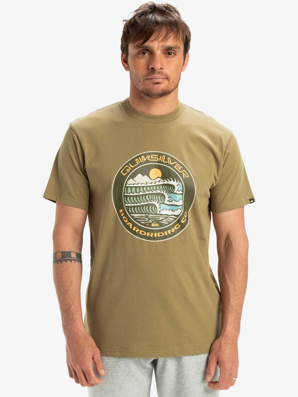 QUIKSILVER Тениска EV THREE SEAS SS