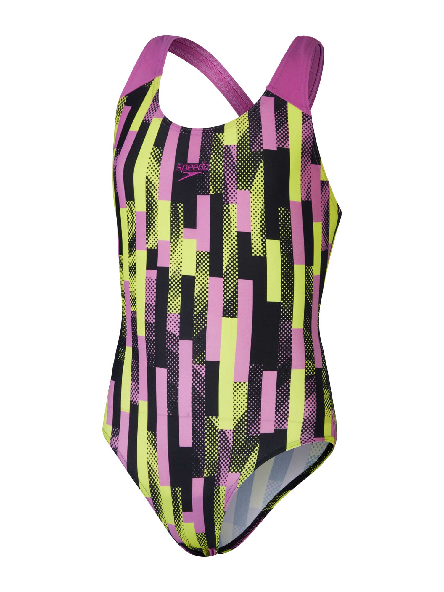 SPEEDO Цял бански GIRLS DIGITAL ALLOVER SPLASHBACK