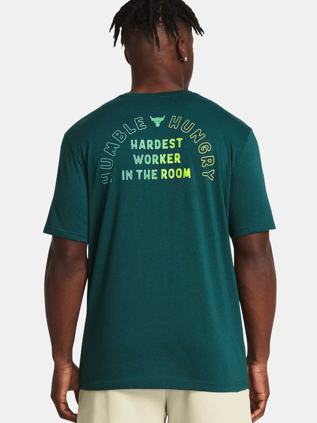 UNDER ARMOUR Тениска UA Pjt Rck H&H Graphc SS