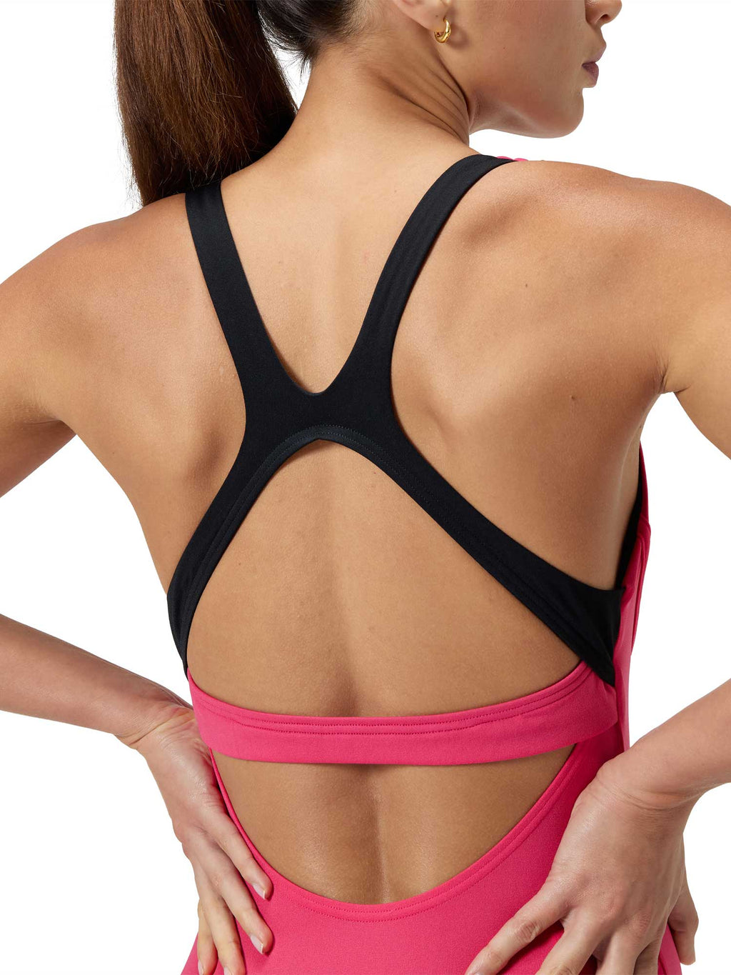 SPEEDO Цял бански WOMENS FLEX BAND WITH BUILT IN SWIM BRA