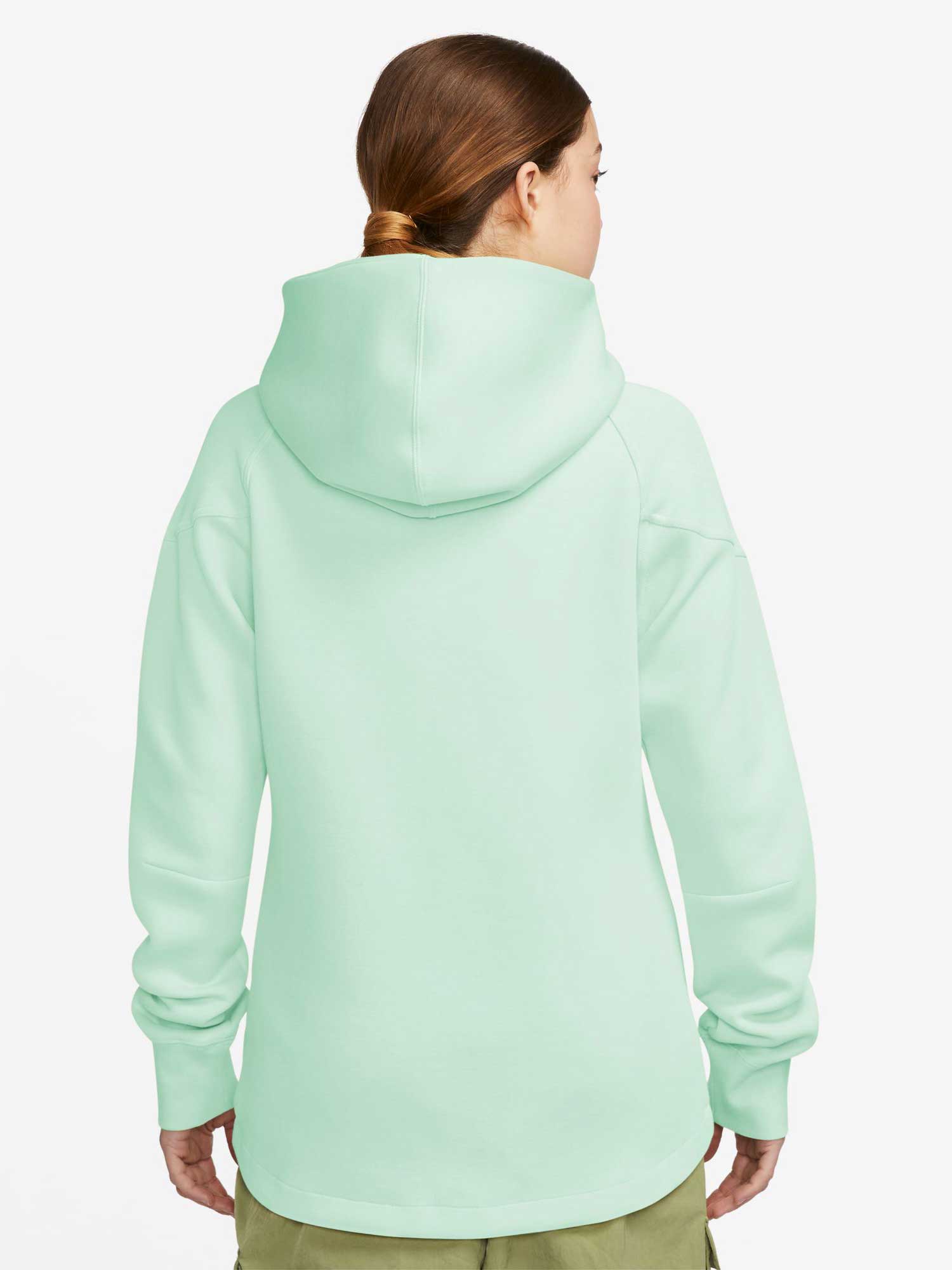 NIKE Суитшърт W NSW TCH FLC WR FZ HDY
