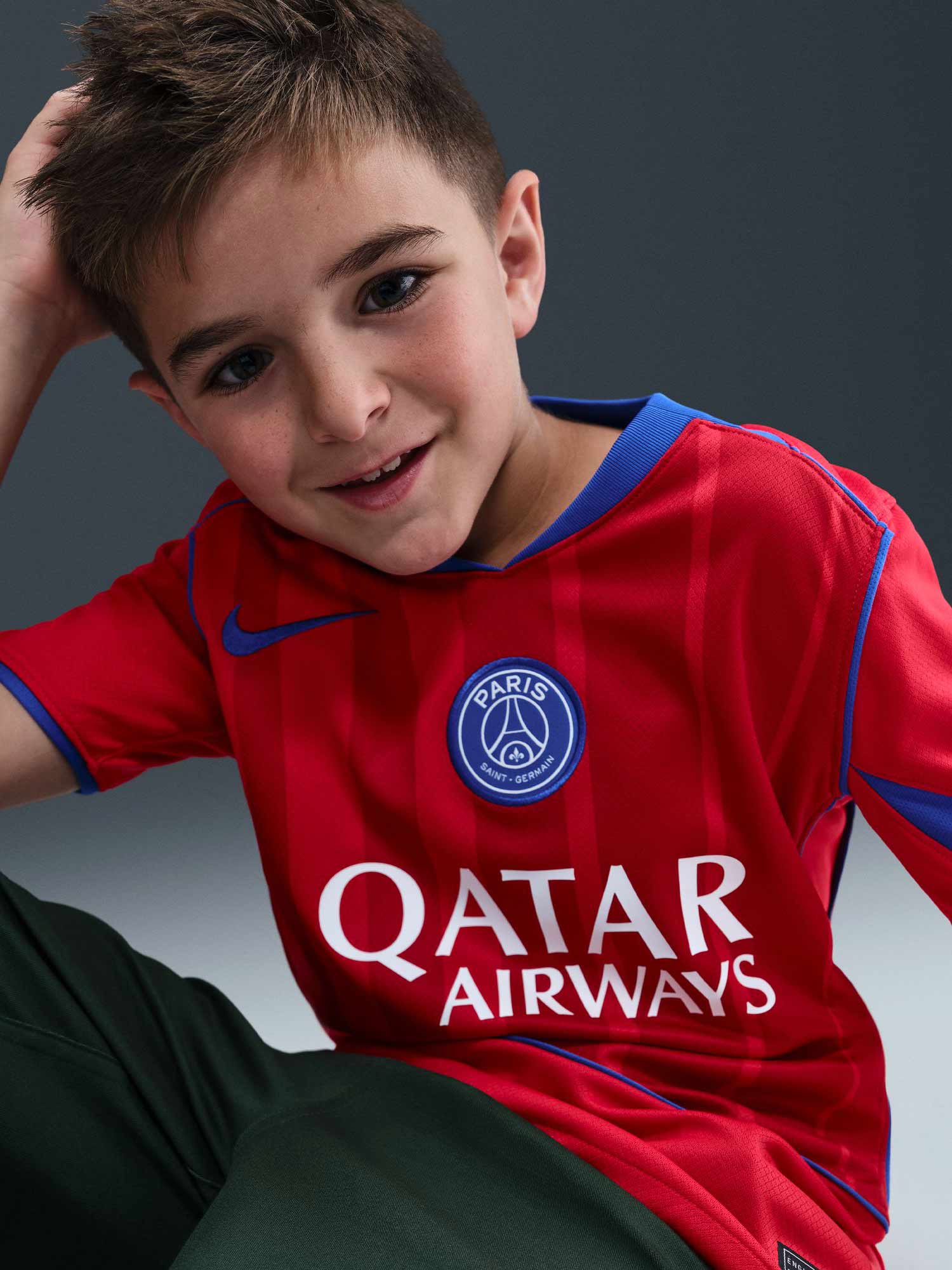 NIKE Тениска PSG Y NK DF JSY SS STAD 3R 25/26