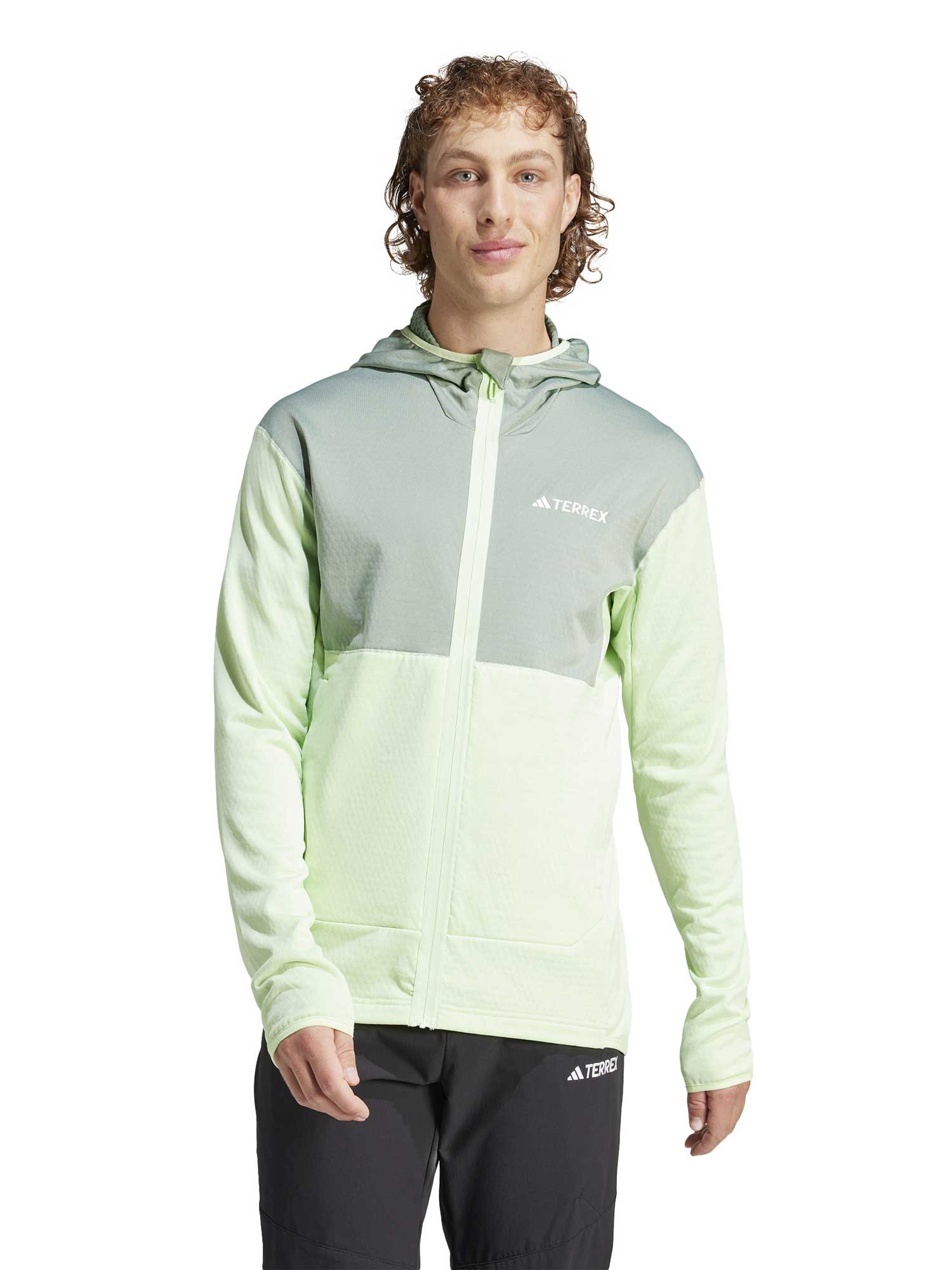 ADIDAS PERFORMANCE Суитшърт TERREX XPERIOR LIGHT FLEECE HOODED JACKET