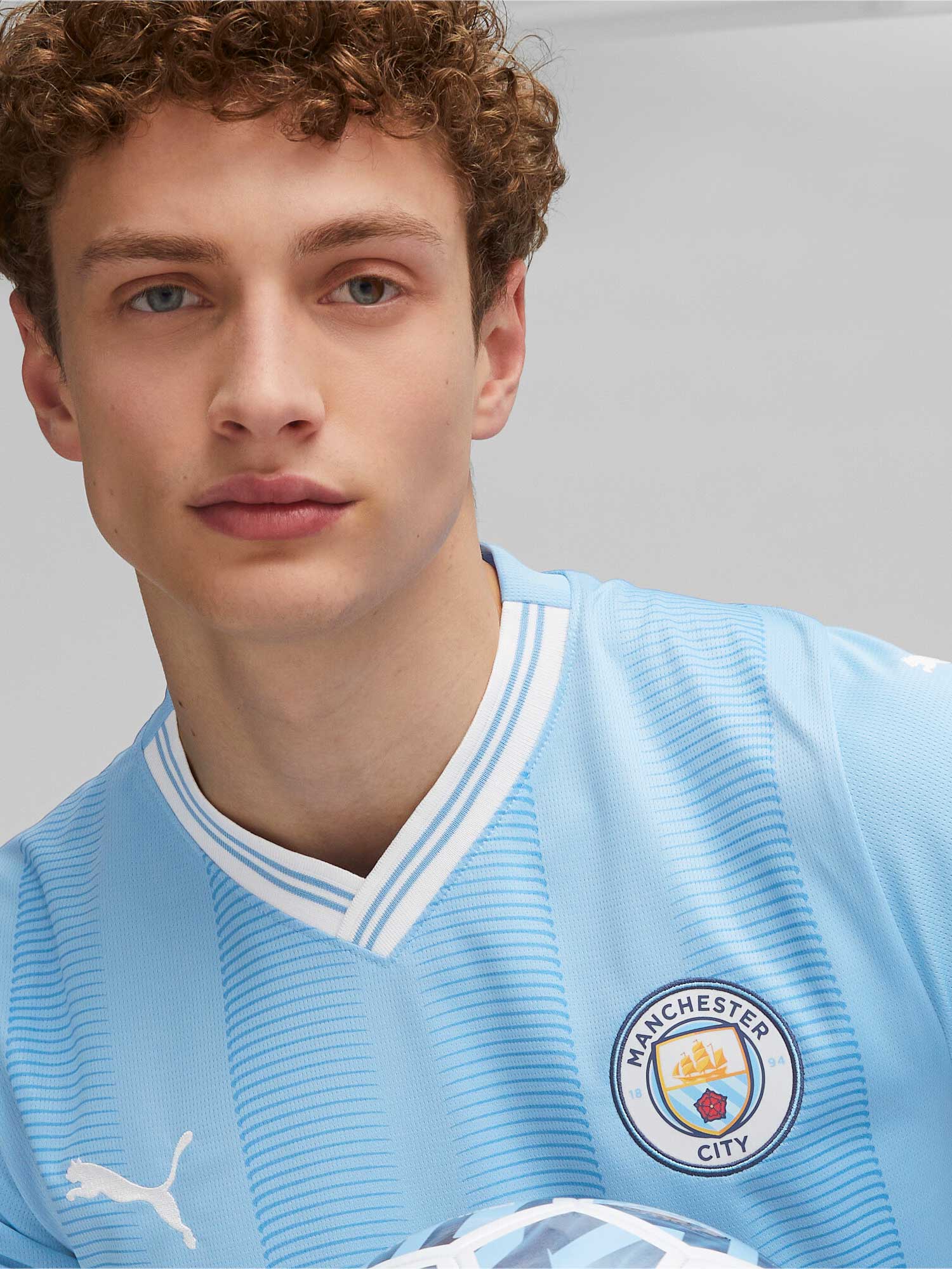 PUMA Тениска MCFC Home Jersey Replica