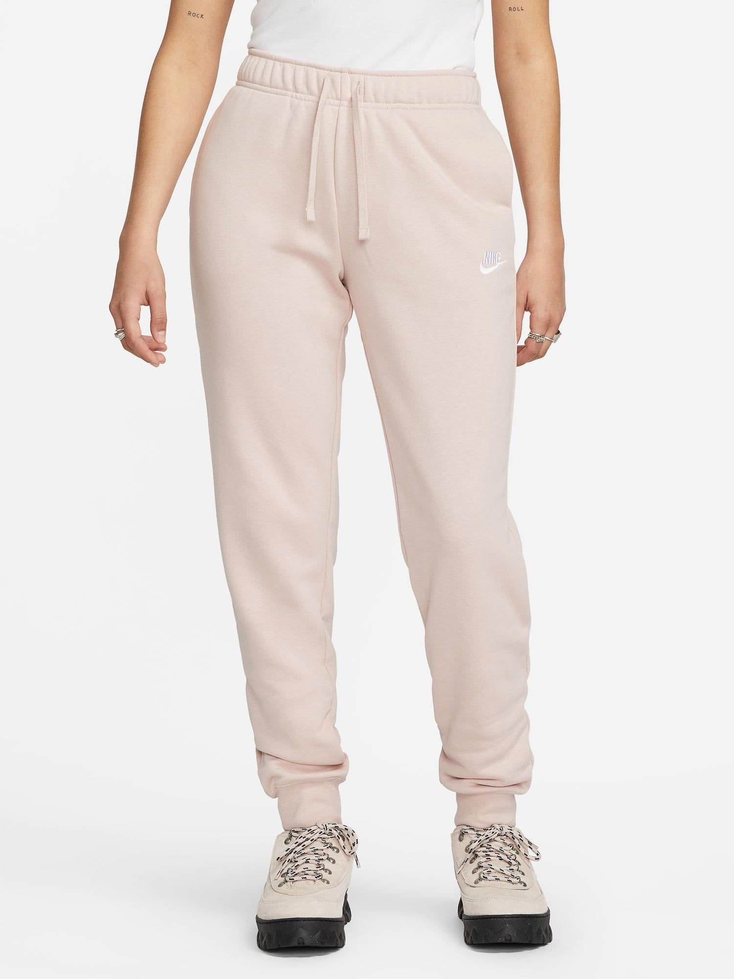 NIKE Спортно долнище W NSW CLUB FLC MR PANT STD