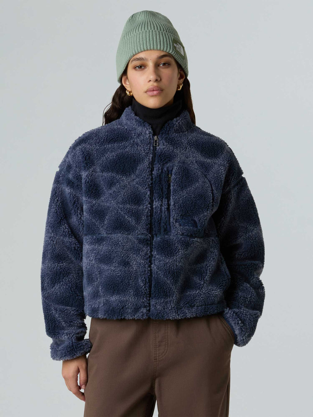 THE NORTH FACE Яке W EXTREME PILE FZ JACKET 2 -PRINT