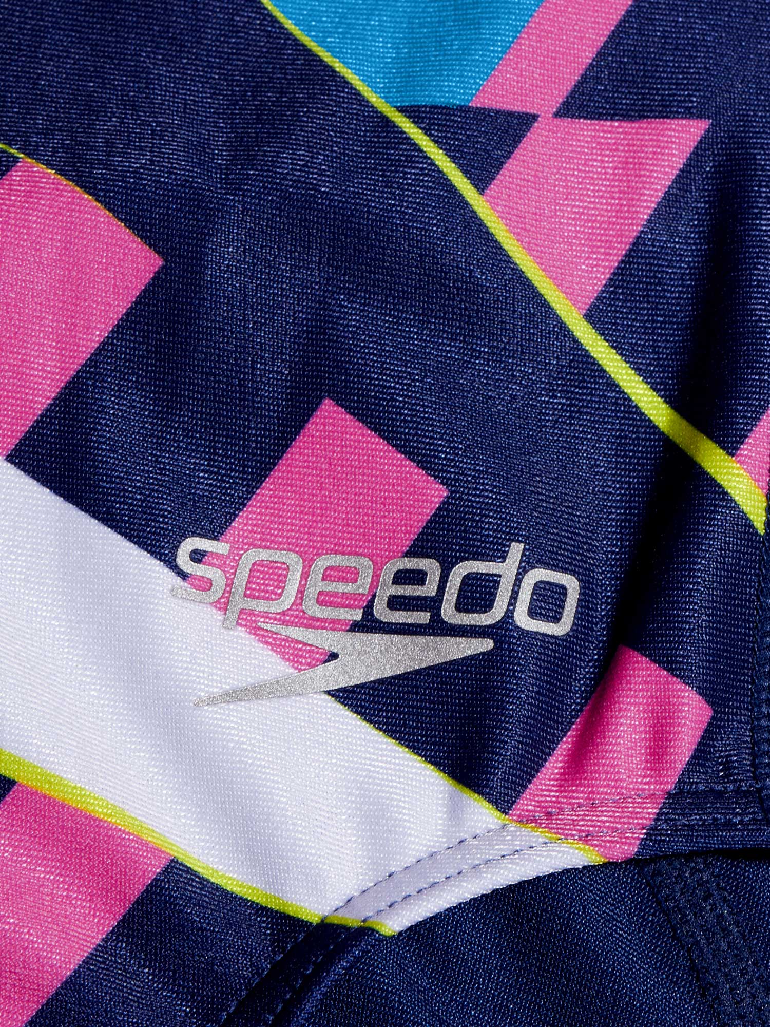 SPEEDO Цял бански GIRLS ALLOVER LANE LINE BACK