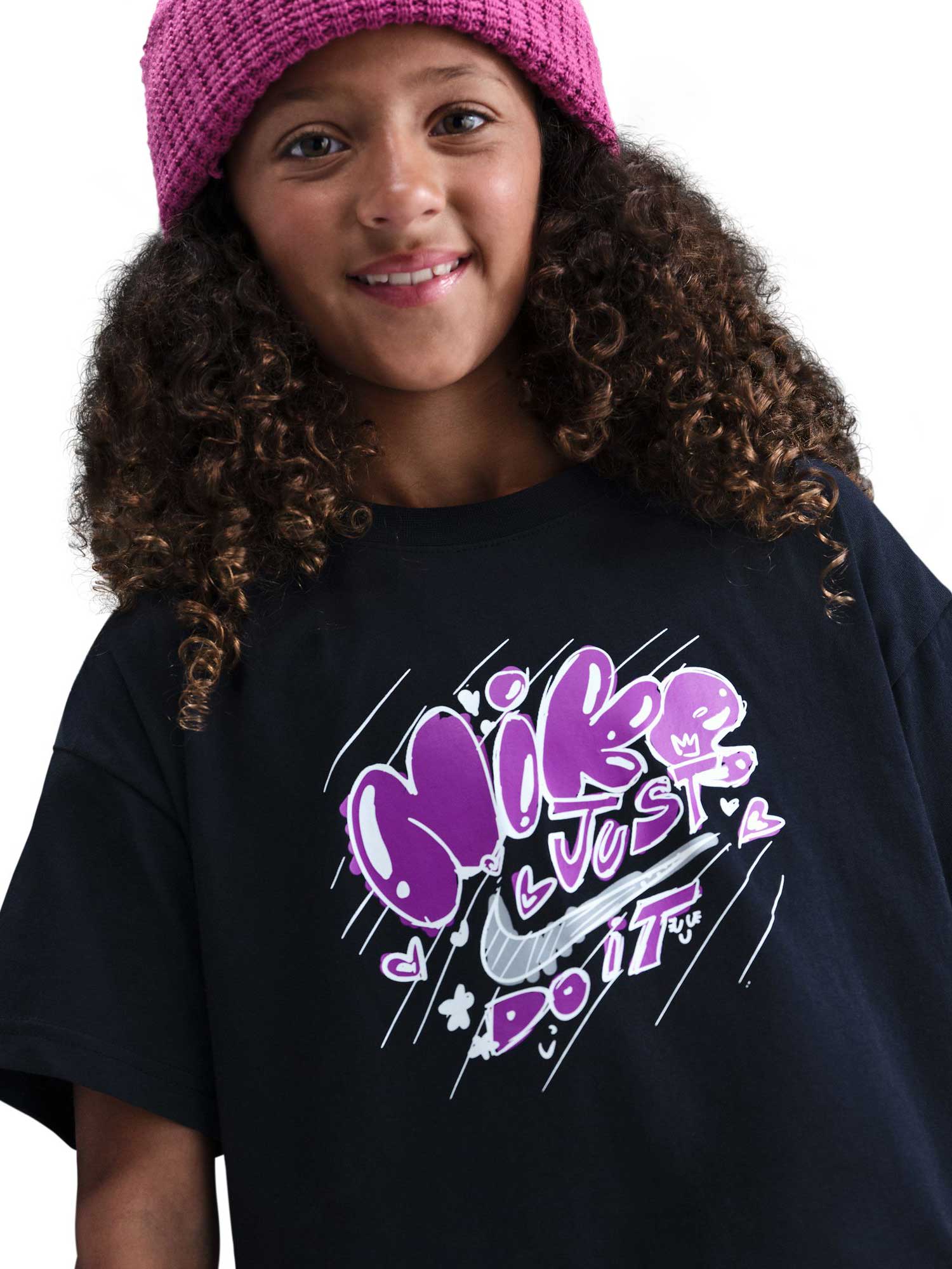 NIKE Тениска G NSW TEE ESSNTL DOODLE 2