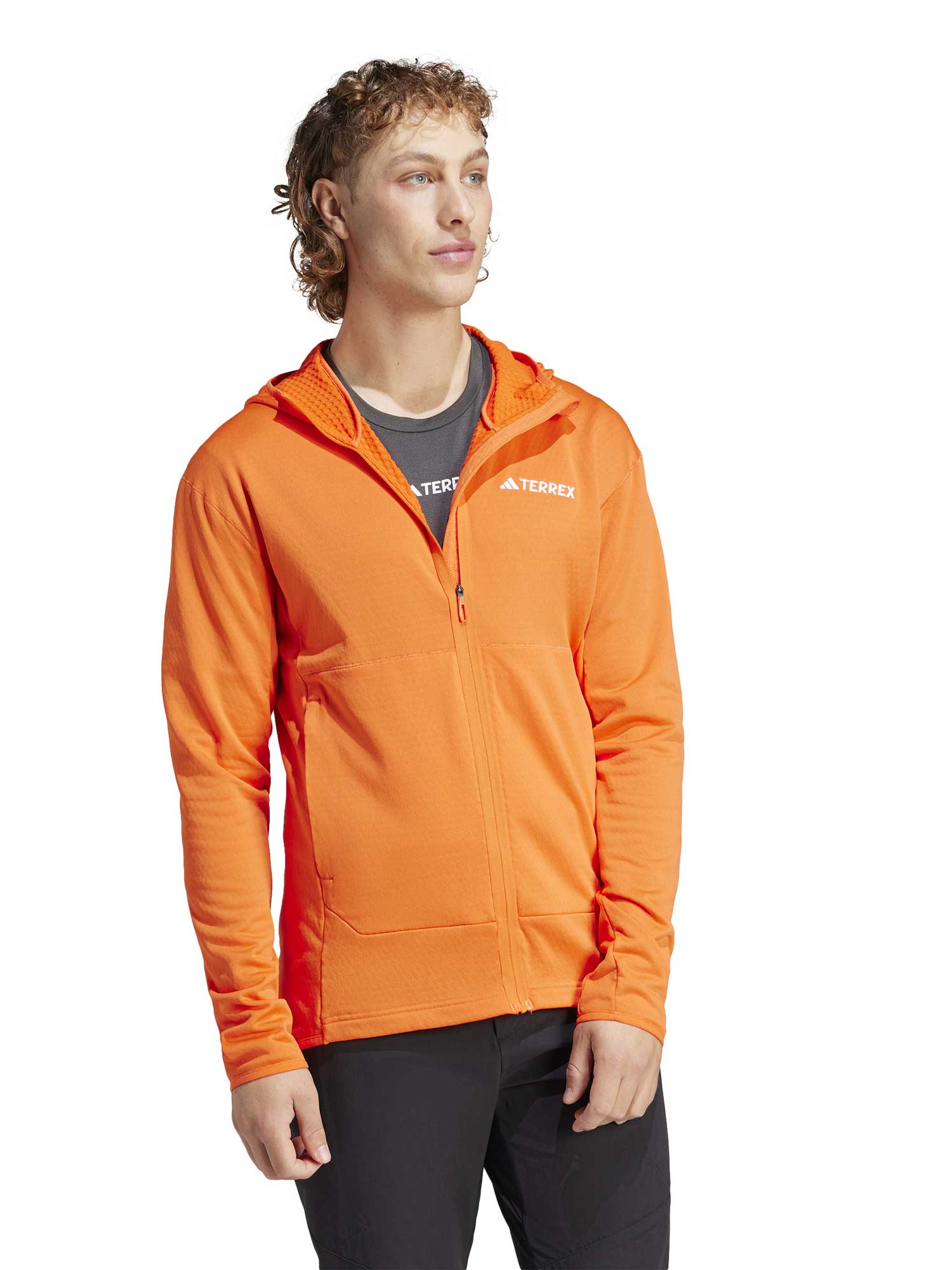 ADIDAS PERFORMANCE Суитшърт TERREX XPERIOR LIGHT FLEECE HOODED JACKET
